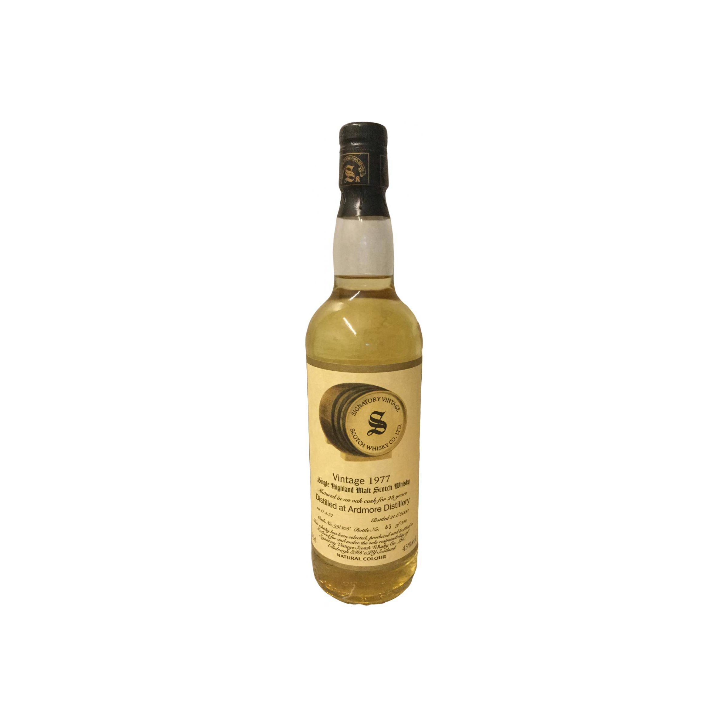 Ardmore Vintage Collection 1977 23 Years Single Malt Whisky