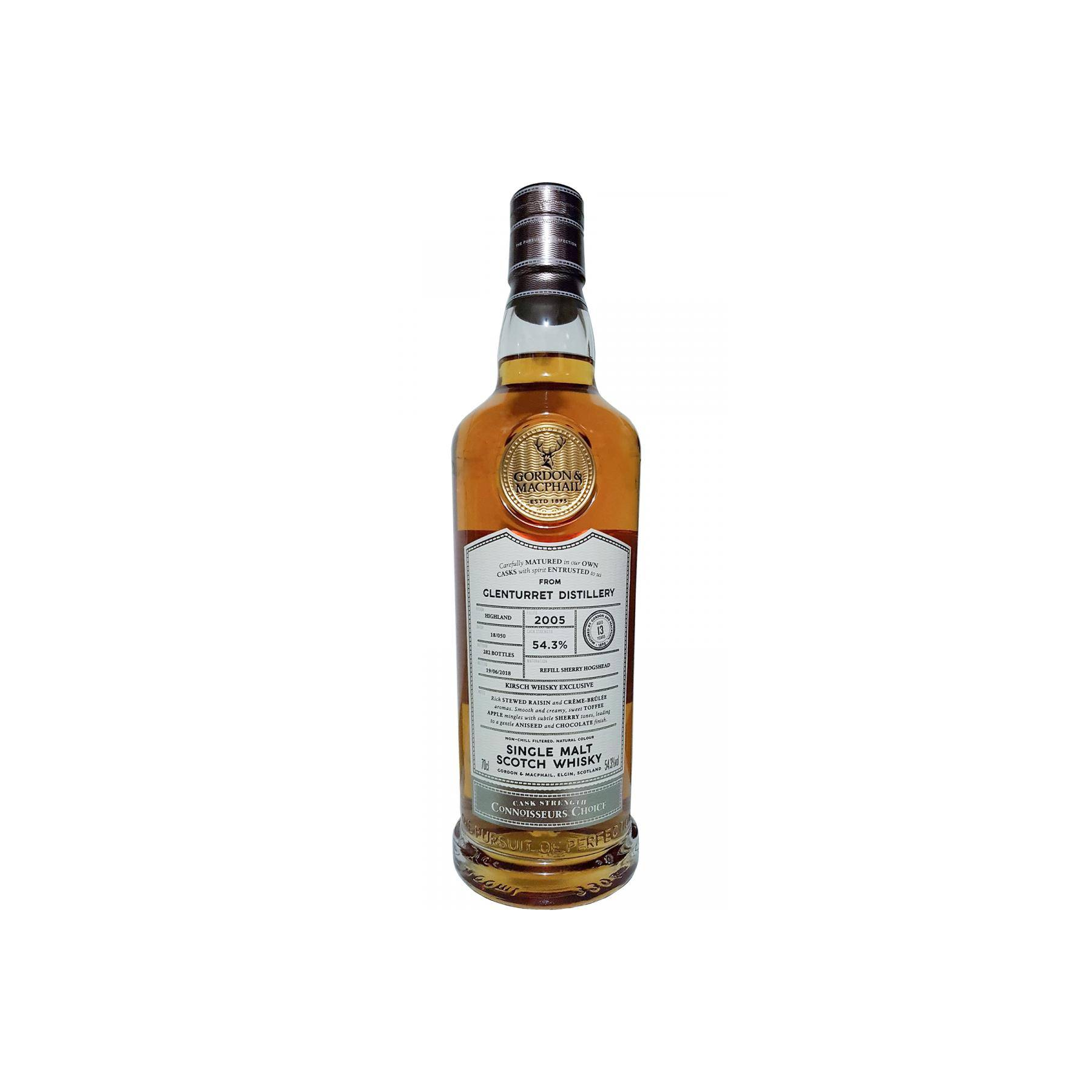 The Glenturret Connoisseurs Choice - Cask Strength 2005 13 Years Single Malt Whisky