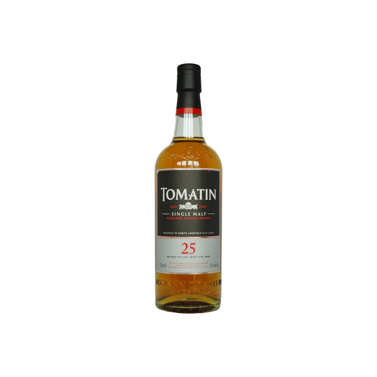 Tomatin 25 Years Single Malt Whisky