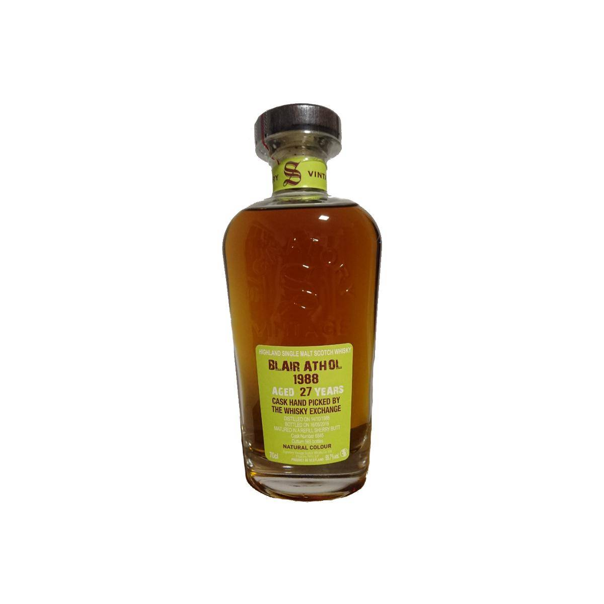 Blair Athol Cask Strength Collection 1988 27 Years Single Malt Whisky 2