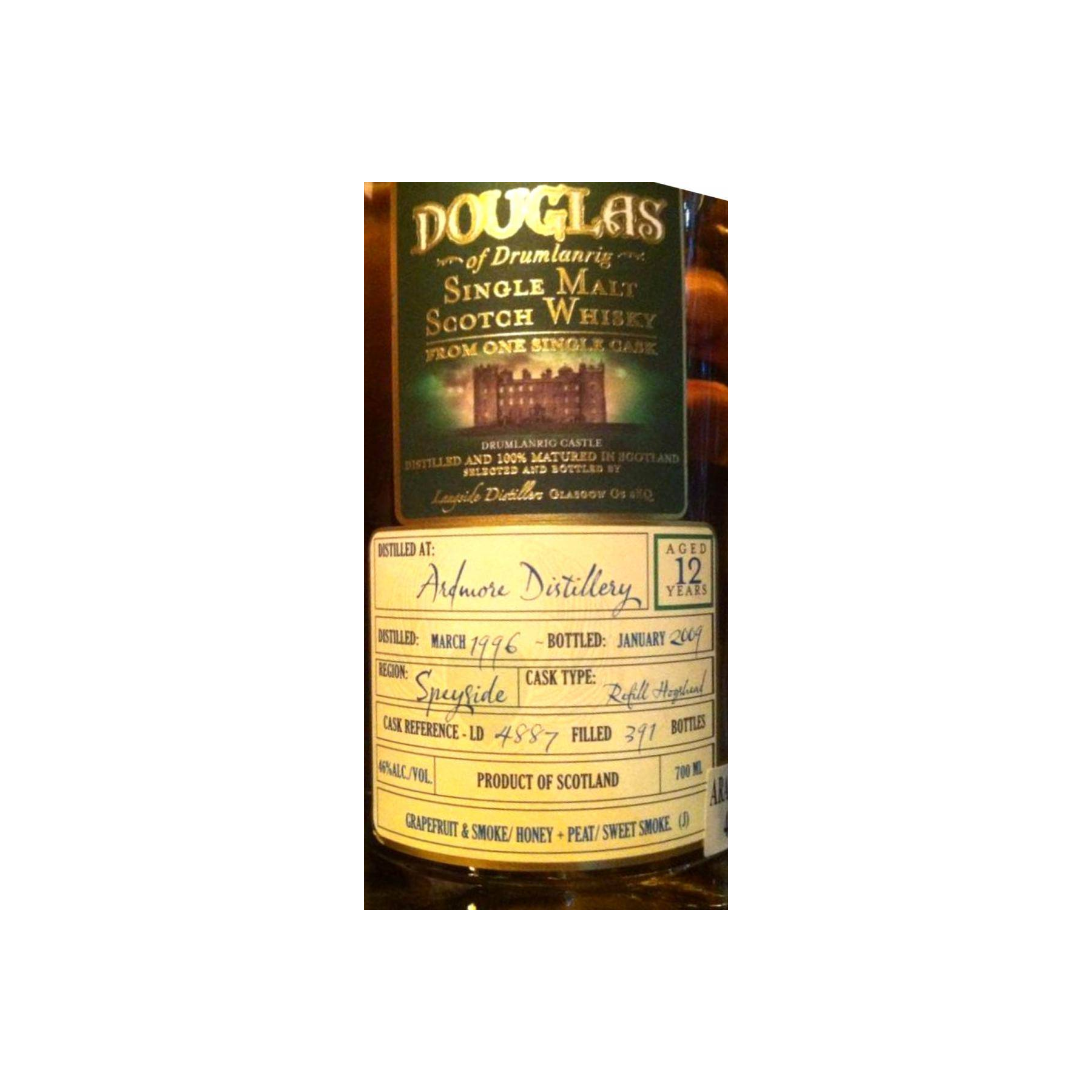 Ardmore 1996 12 Years Single Malt Whisky 2