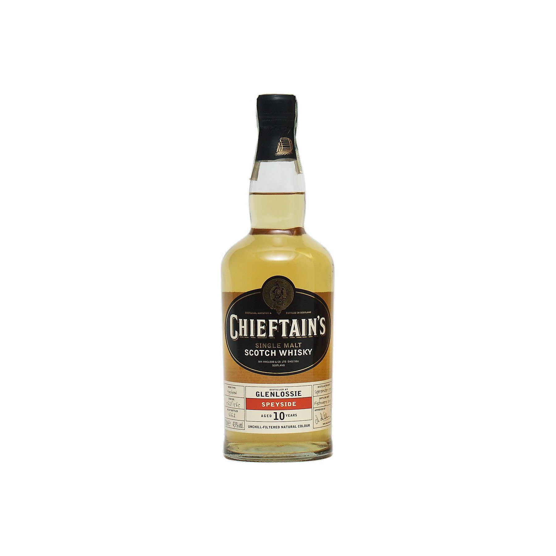 Glenlossie 1992 10 Years Single Malt Whisky
