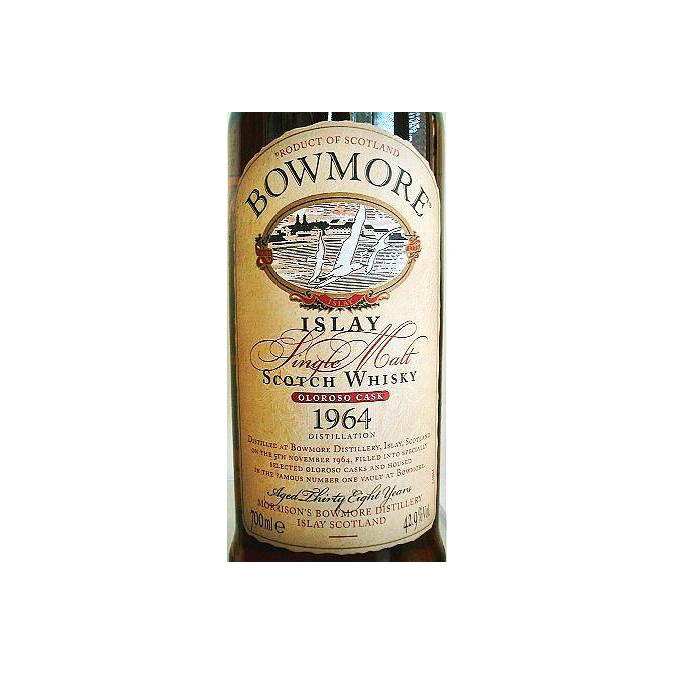 Bowmore 1964 38 Years Single Malt Whisky 2