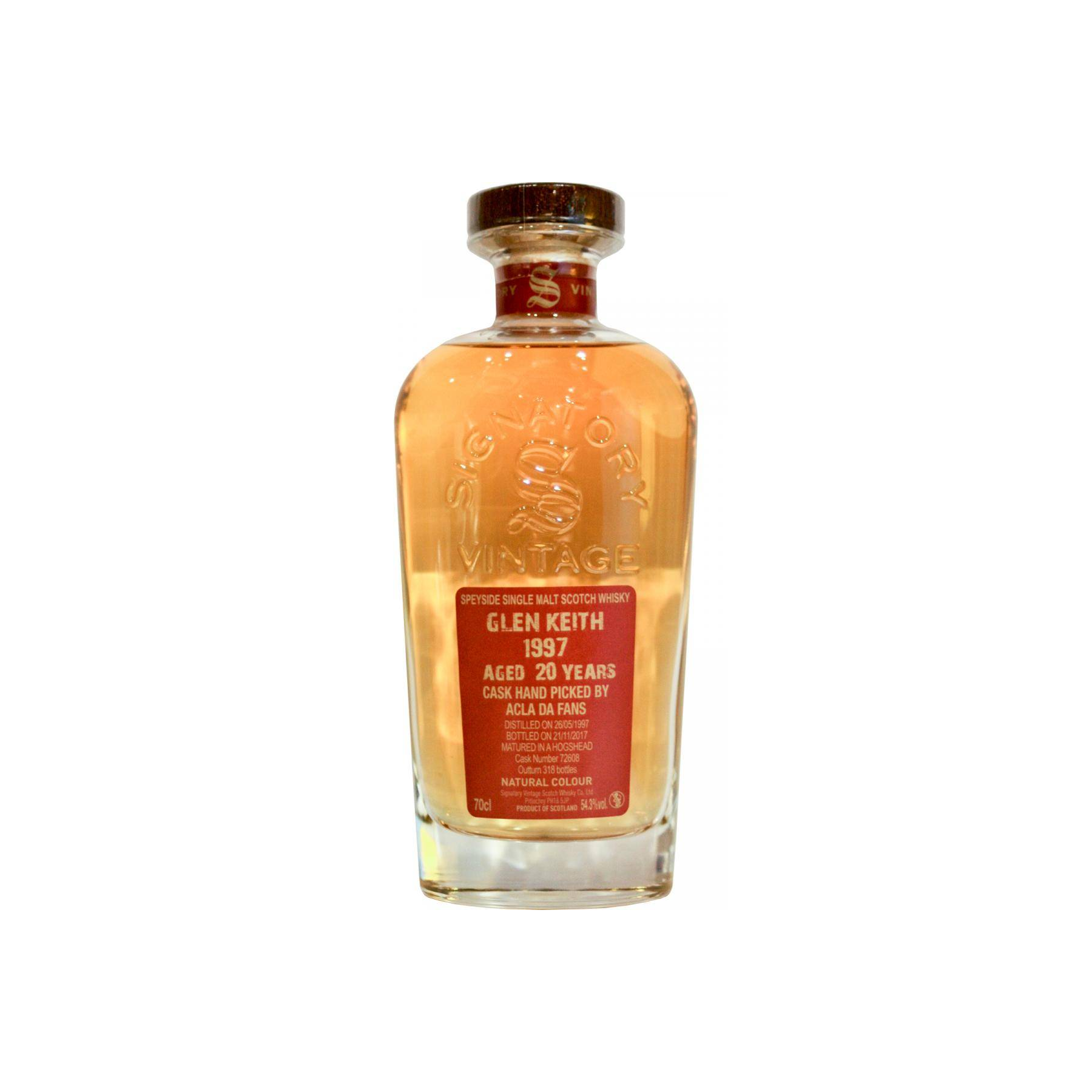 Glen Keith Cask Strength Collection 1997 20 Years Single Malt Whisky 2