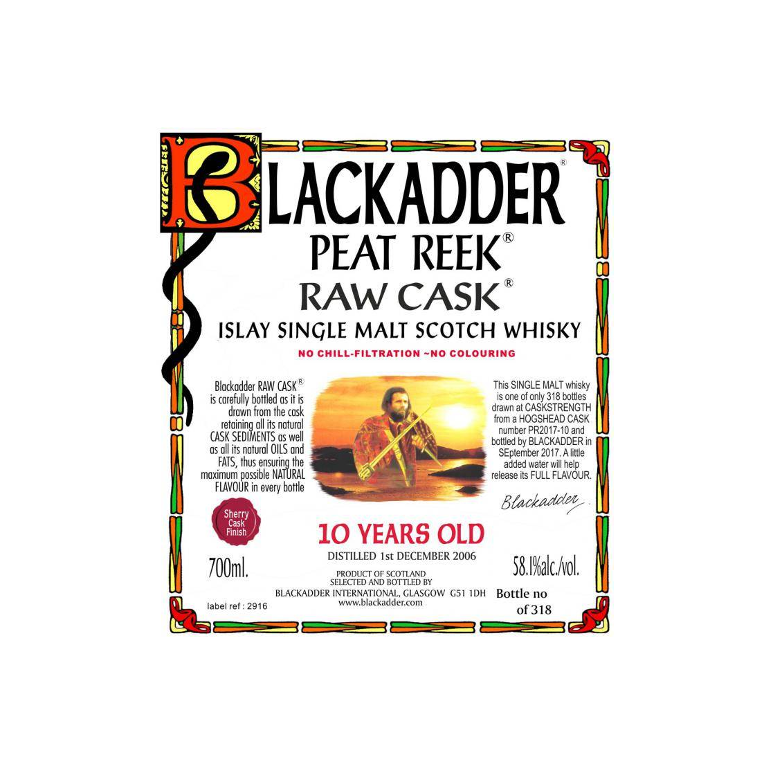 Blackadder Raw Cask 2006 10 Years Single Malt Whisky