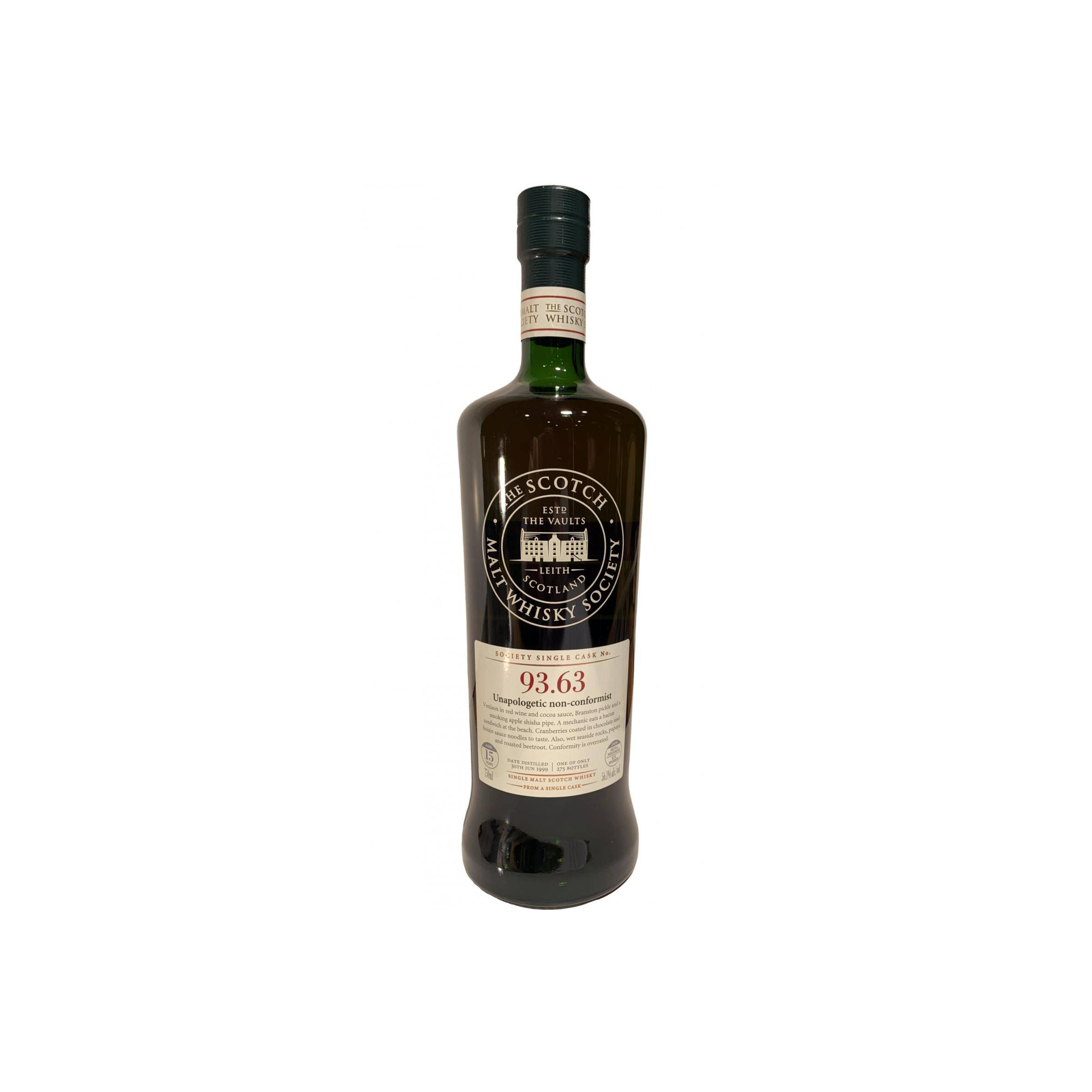 The Scotch Malt Whisky Society 1999 15 Years Single Malt Whisky