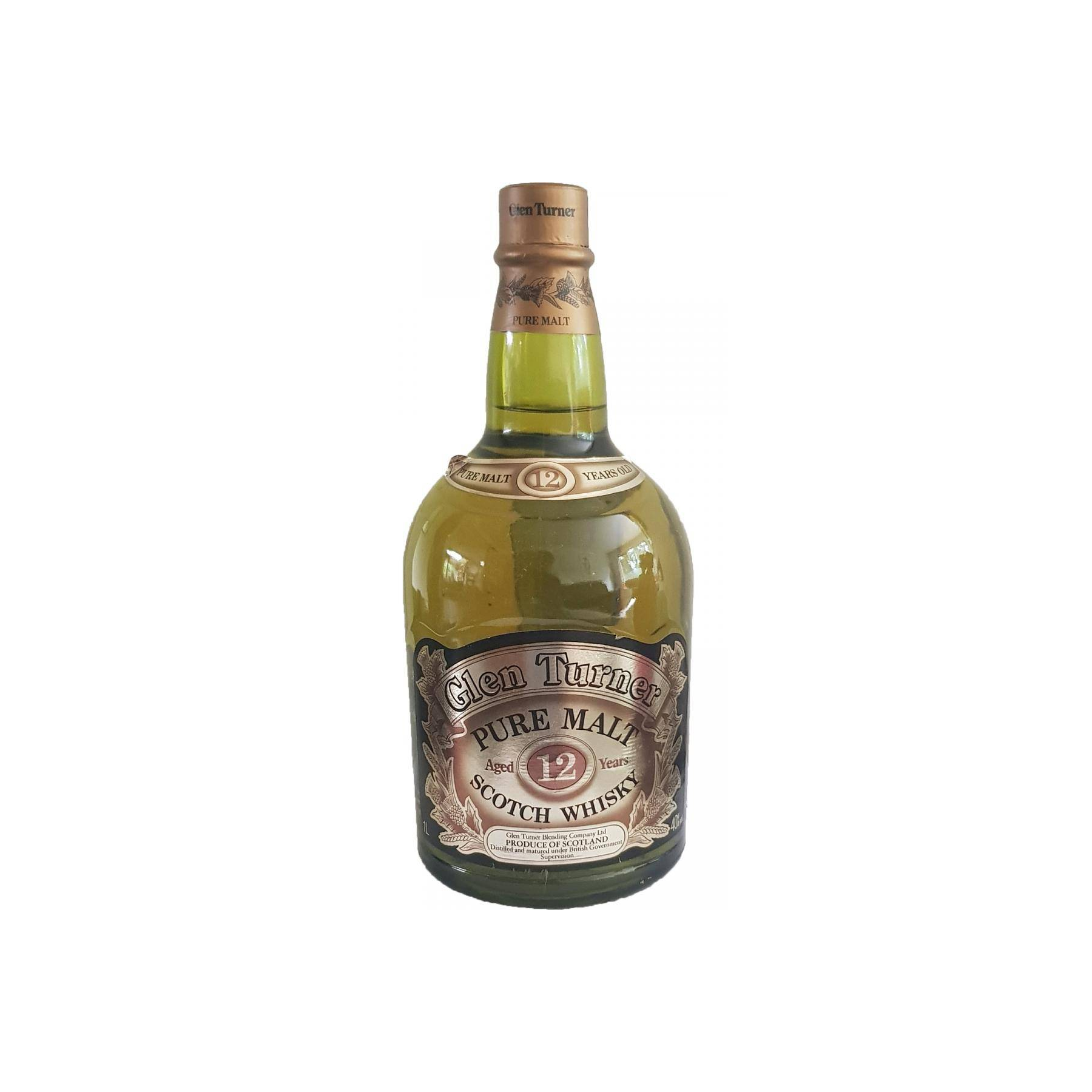 Glen Turner 12 Years Single Malt Whisky