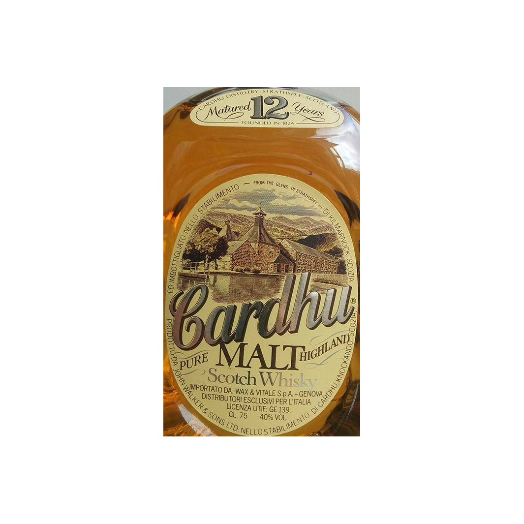 Cardhu 1970 12 Years Single Malt Whisky 3