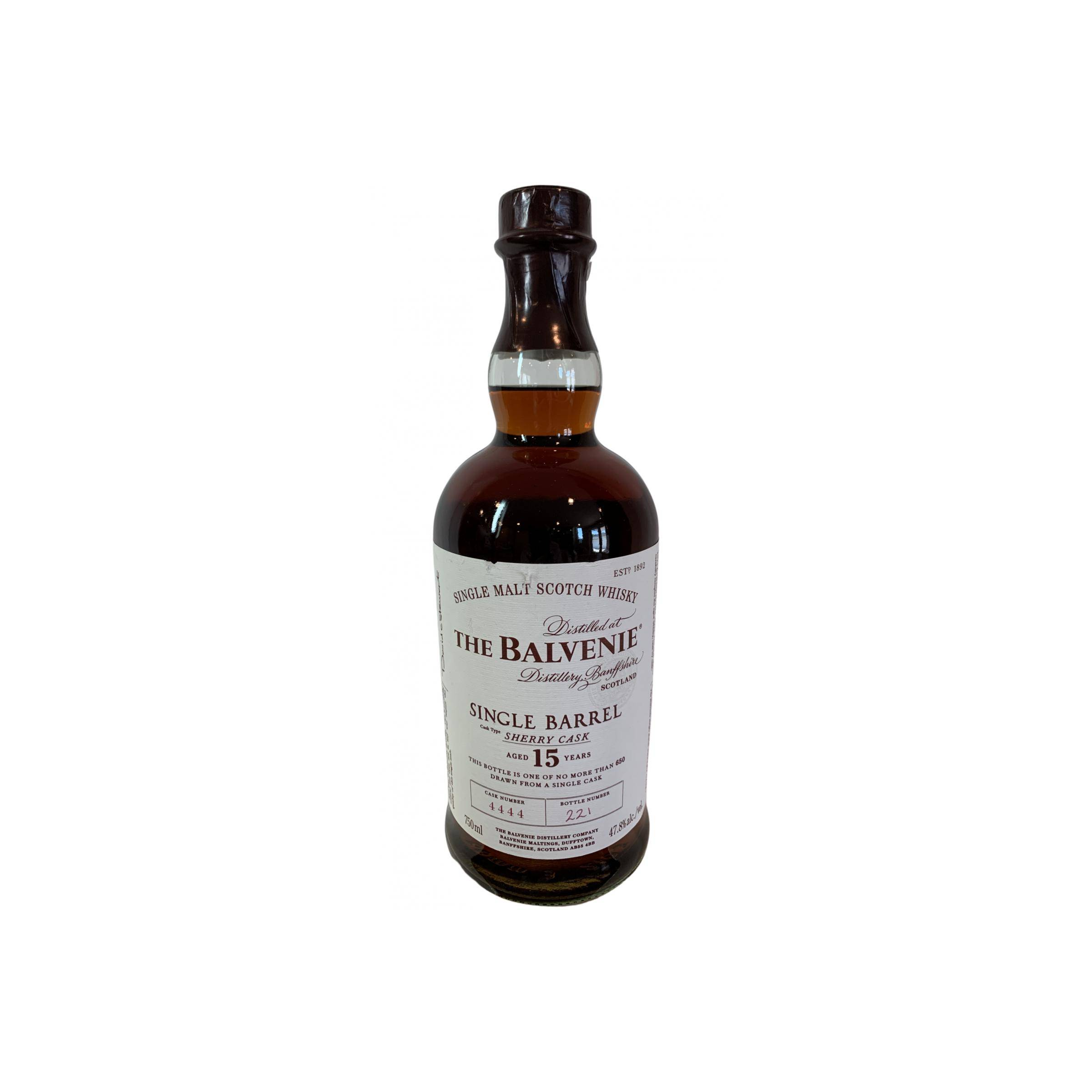 The Balvenie Single Cask 15 Years Single Malt Whisky