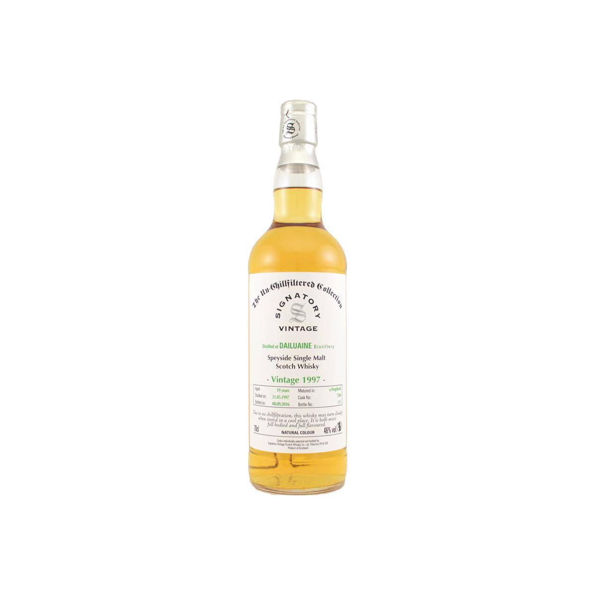 Dailuaine The Un-Chillfiltered Collection 1997 19 Years Single Malt Whisky