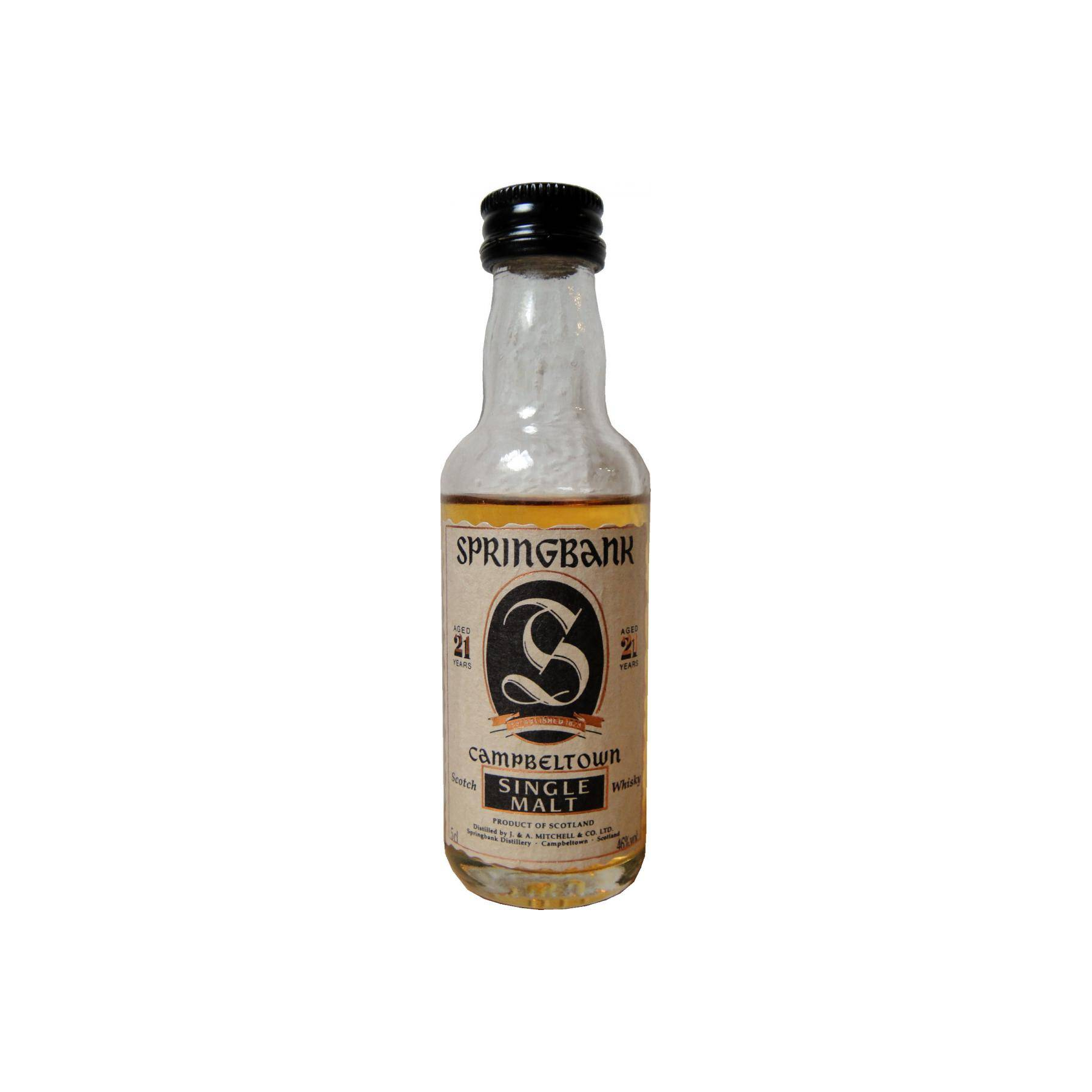 Springbank 21 Years Single Malt Whisky 2