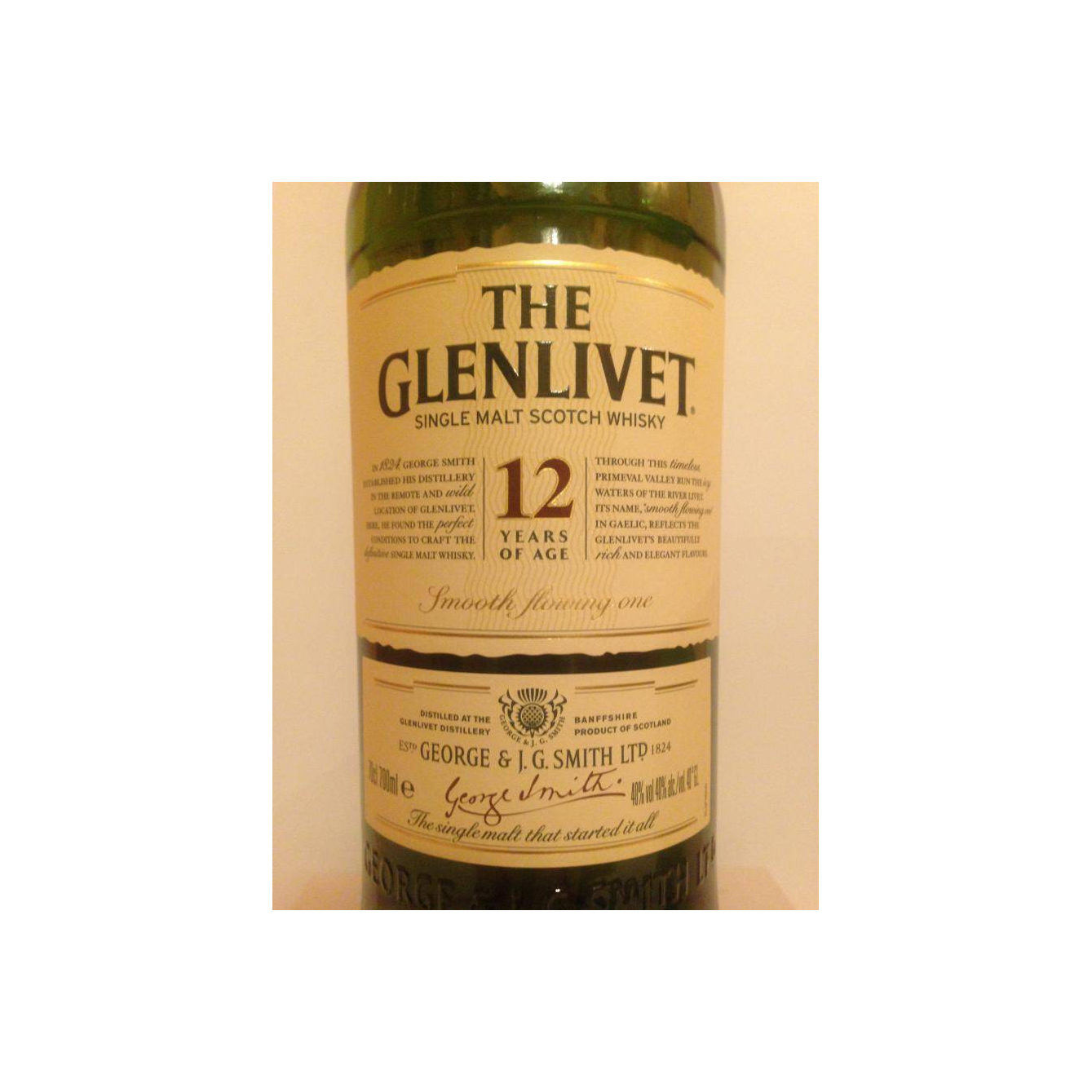 The Glenlivet 12 Years Single Malt Whisky 3