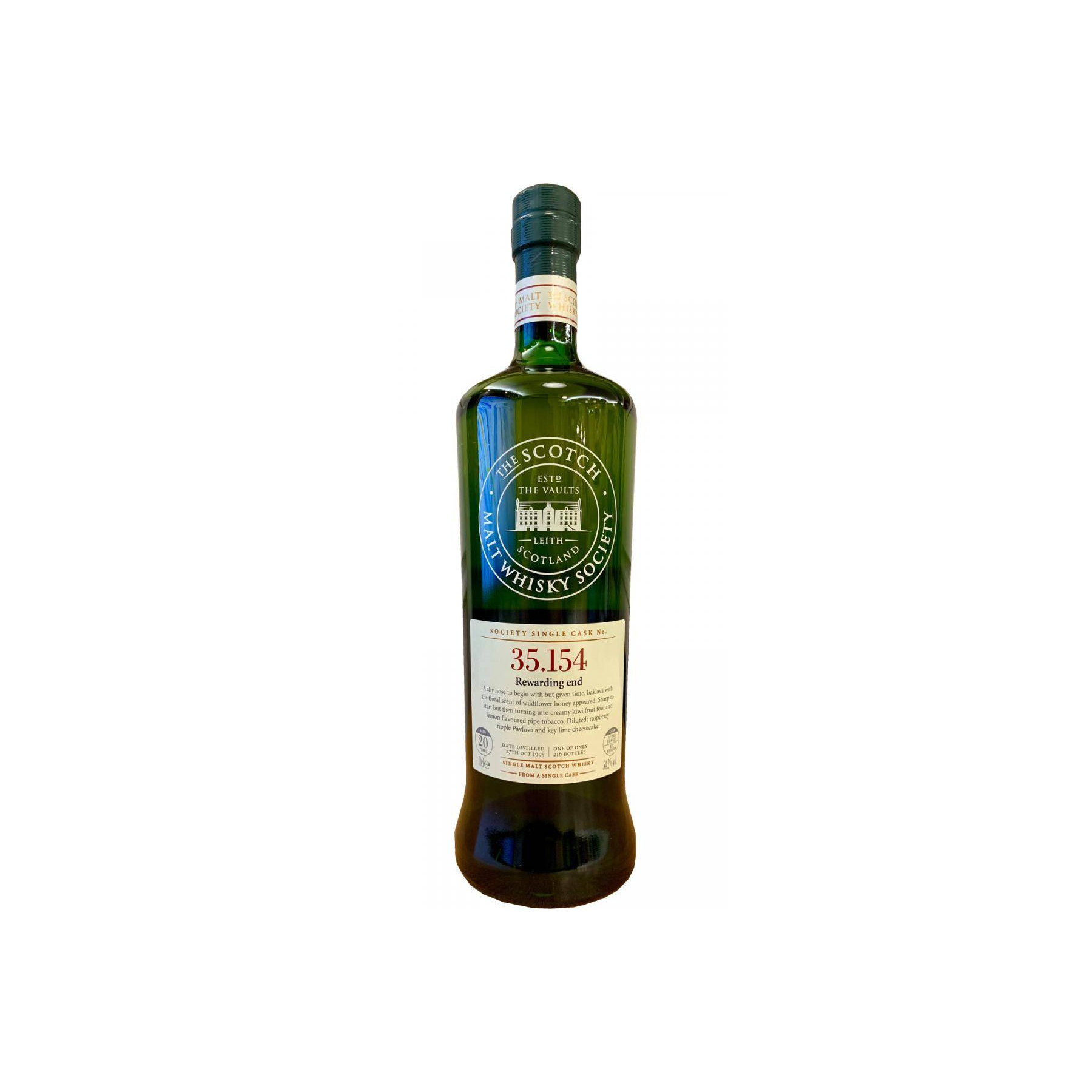 The Scotch Malt Whisky Society 1995 20 Years Single Malt Whisky