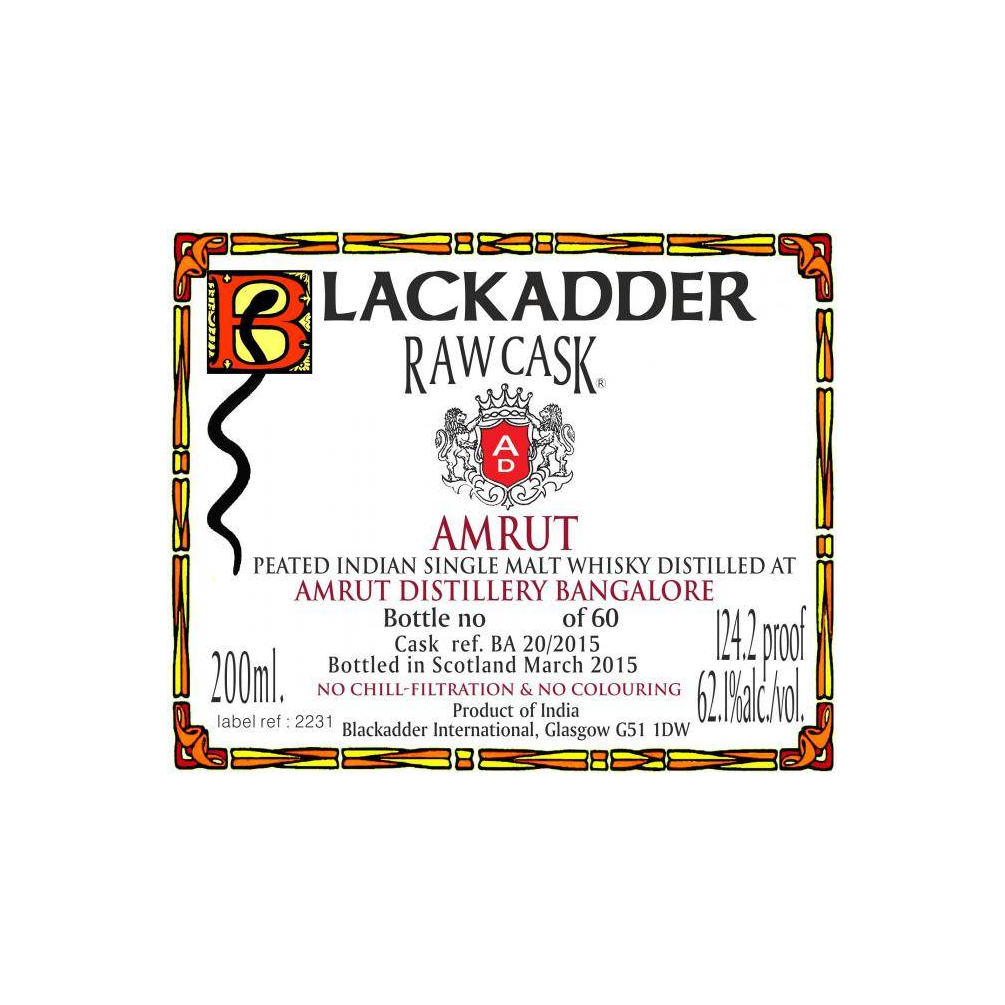 Amrut Raw Cask Single Malt Whisky 2