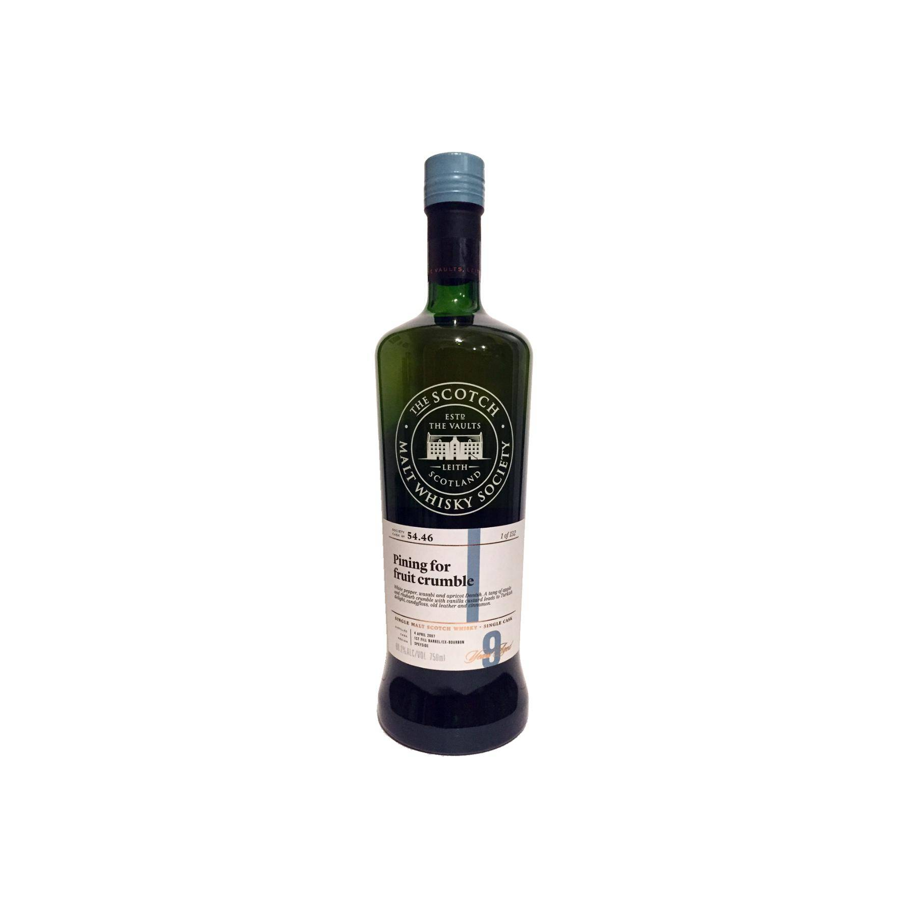 The Scotch Malt Whisky Society 2007 9 Years Single Malt Whisky