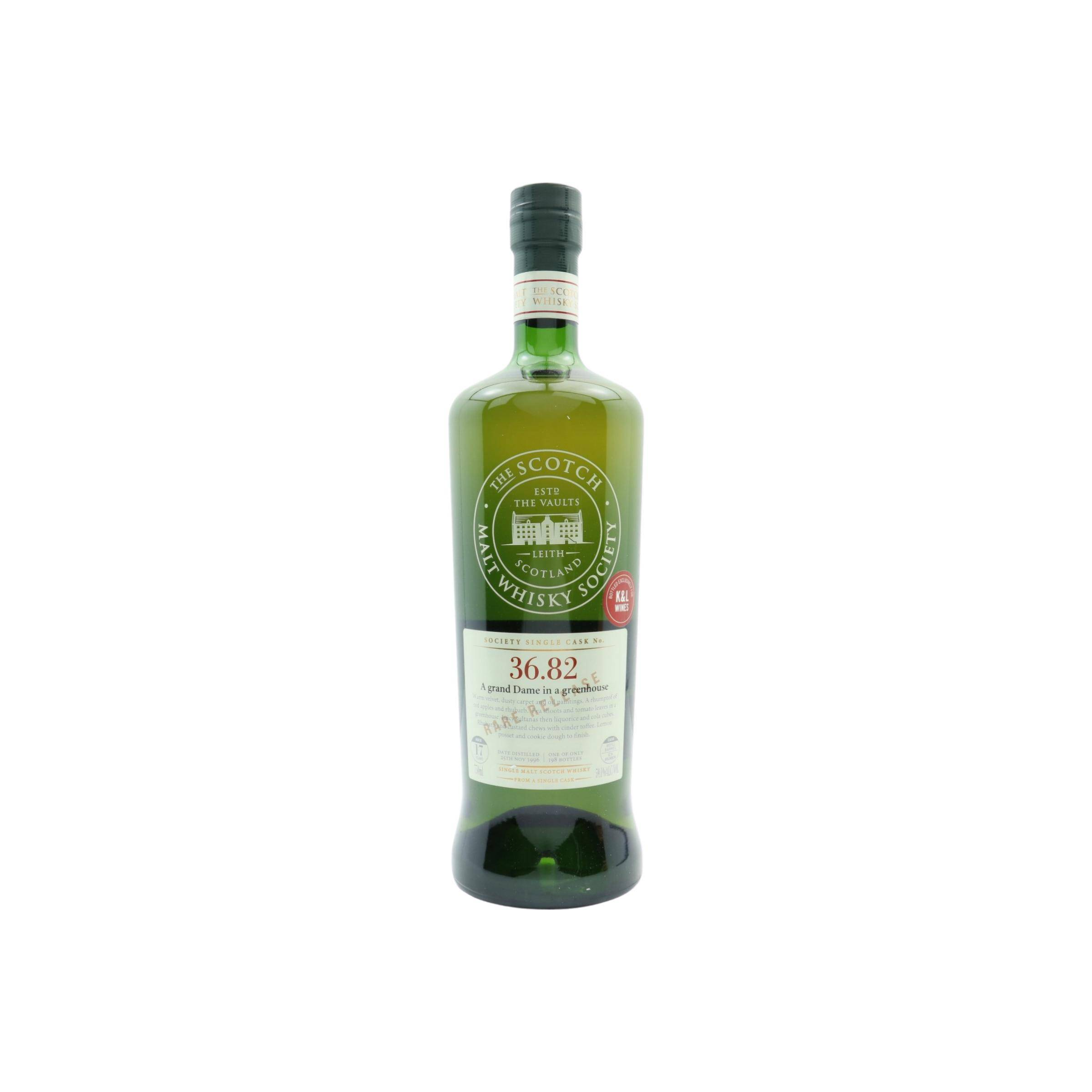The Scotch Malt Whisky Society 1996 17 Years Single Malt Whisky