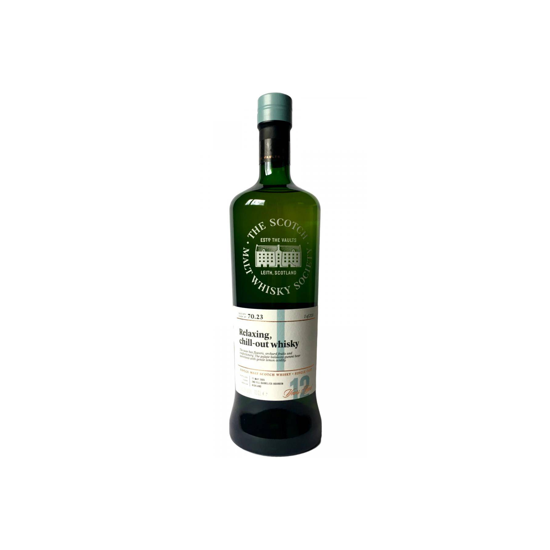 The Scotch Malt Whisky Society 2005 12 Years Single Malt Whisky