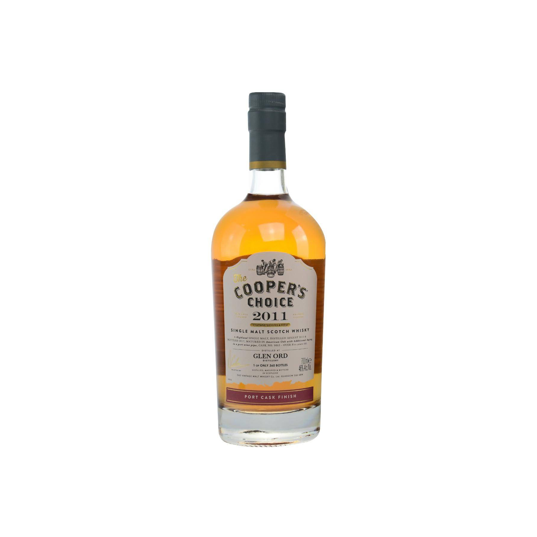 Glen Ord The Cooper's Choice 2011 5 Years Single Malt Whisky