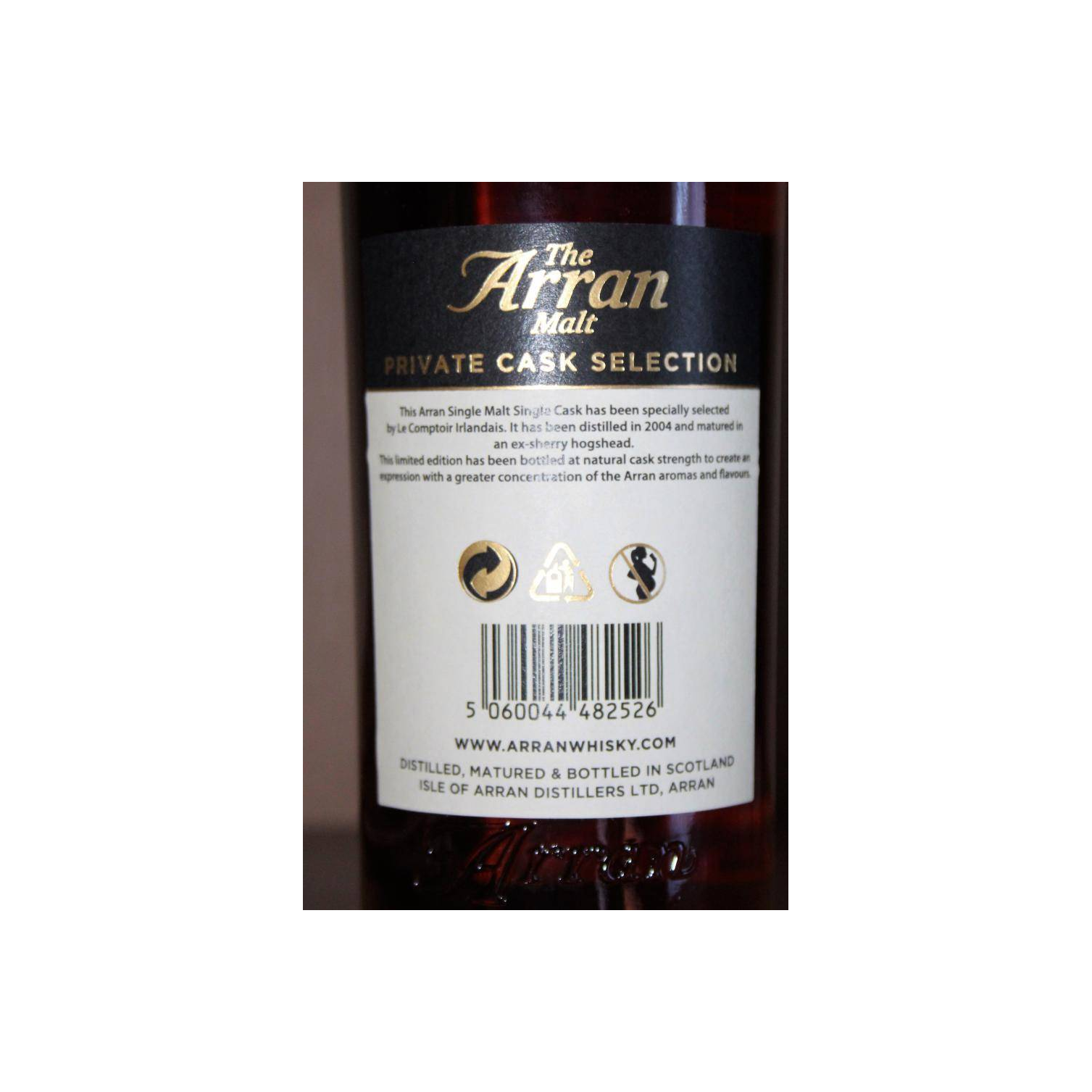 Arran Private Cask 2004 12 Years Single Malt Whisky 2