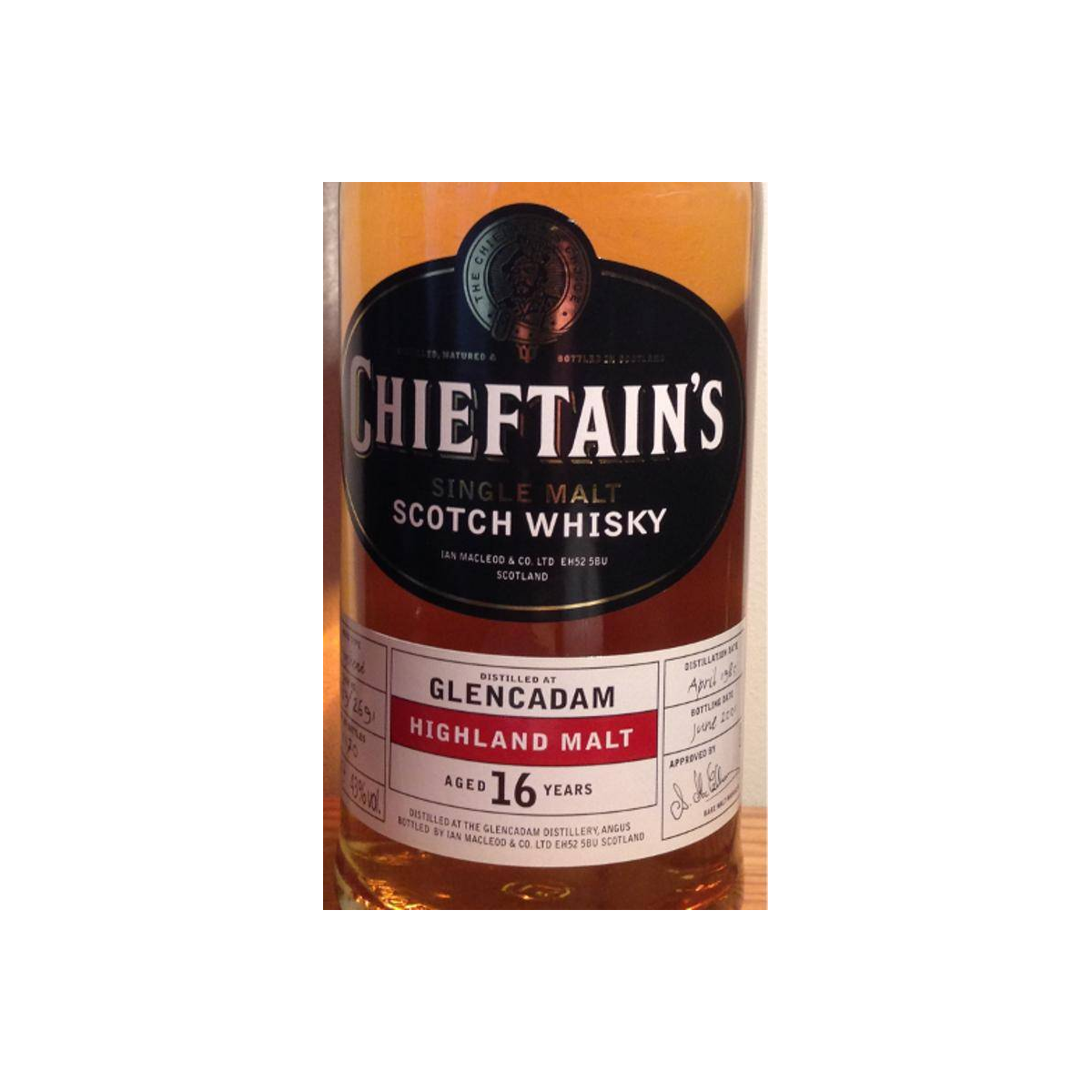 Glencadam 1985 16 Years Single Malt Whisky 2