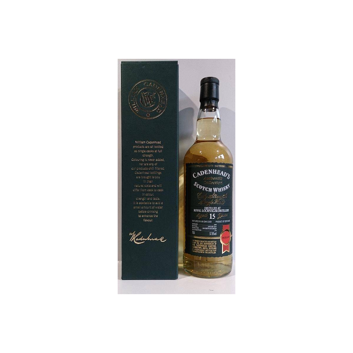 Royal Lochnagar Authentic Collection 1999 15 Years Single Malt Whisky 2