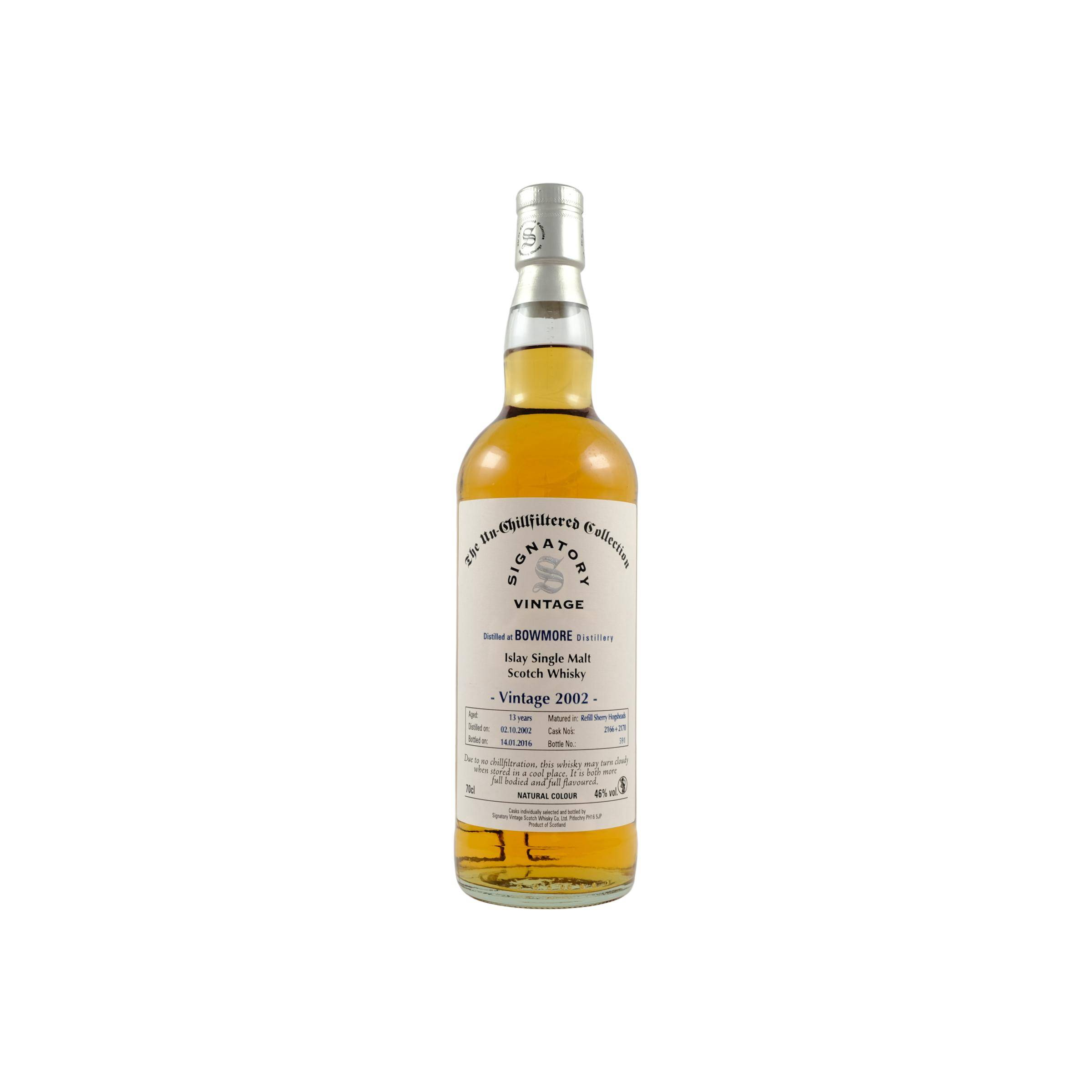 Bowmore The Un-Chillfiltered Collection 2002 13 Years Single Malt Whisky