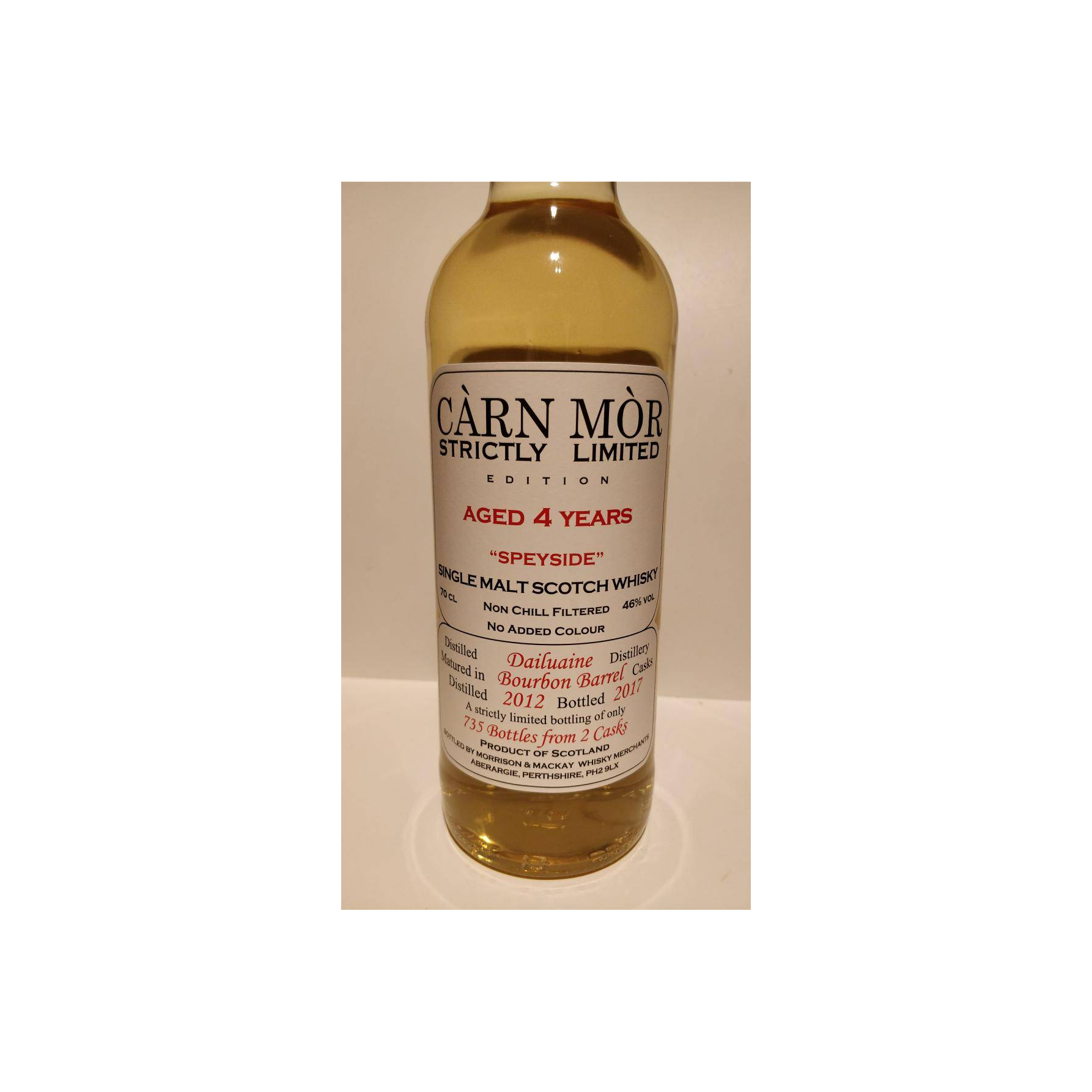 Dailuaine 2012 4 Years Single Malt Whisky 2