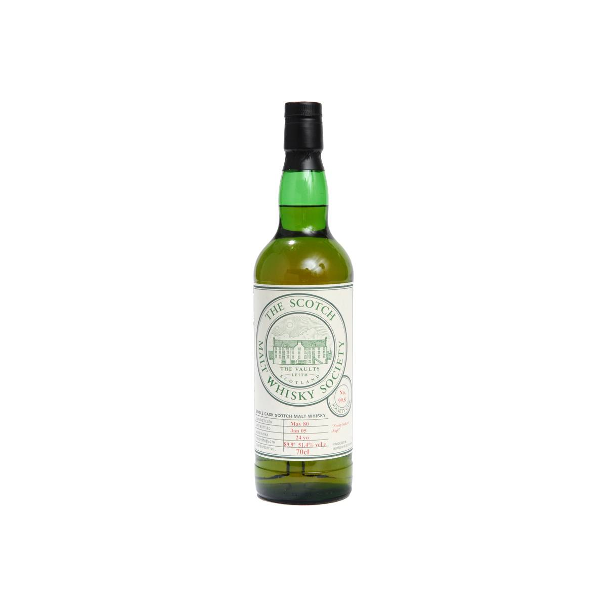 The Scotch Malt Whisky Society 1980 24 Years Single Malt Whisky