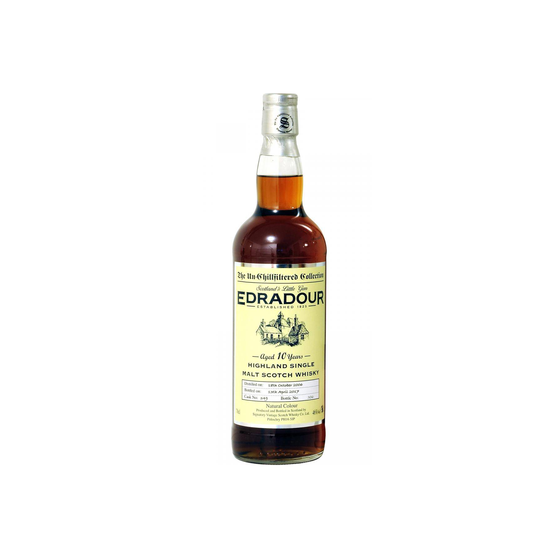 Edradour The Un-Chillfiltered Collection 2006 10 Years Single Malt Whisky