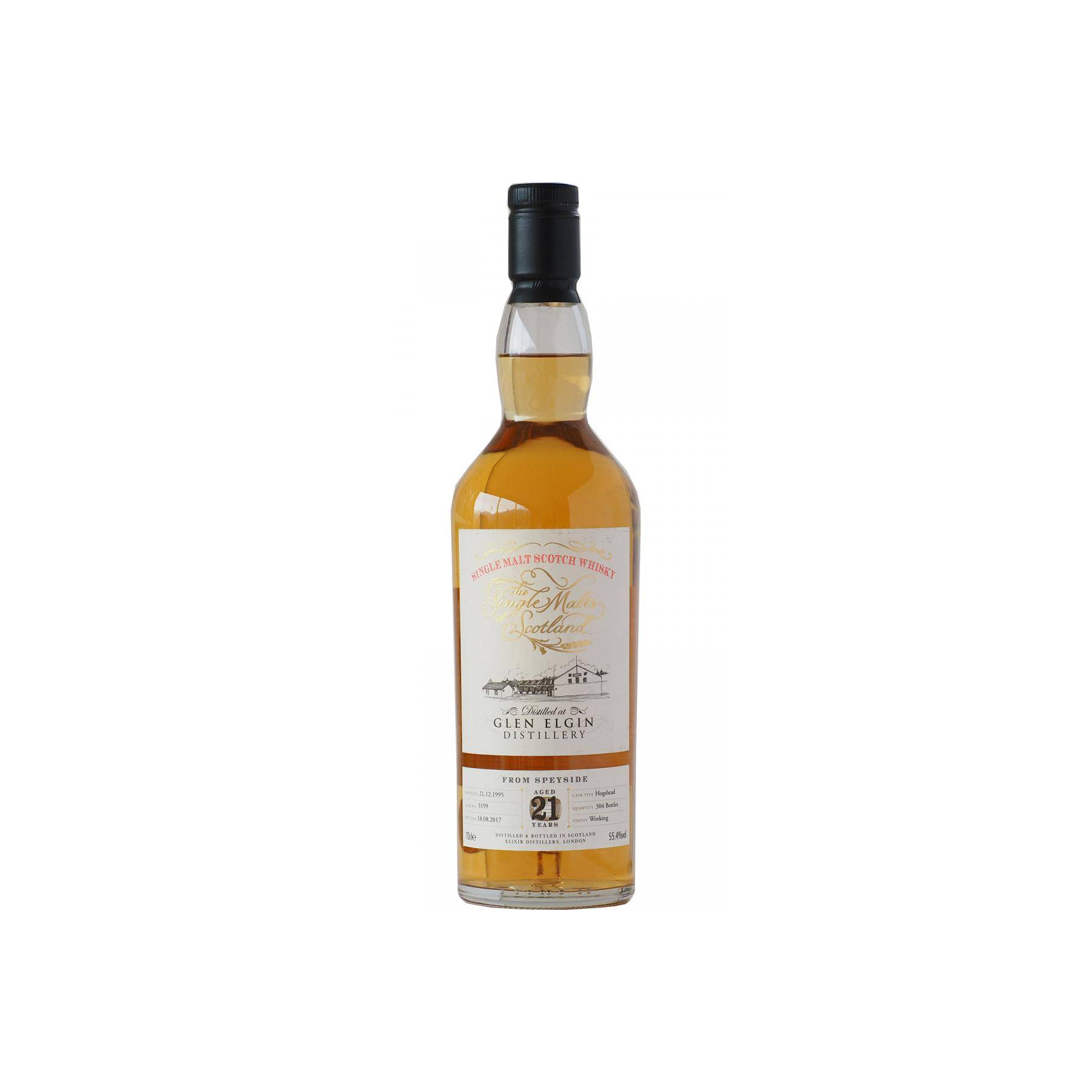 Glen Elgin The Single Malts of Scotland 1995 21 Years Single Malt Whisky