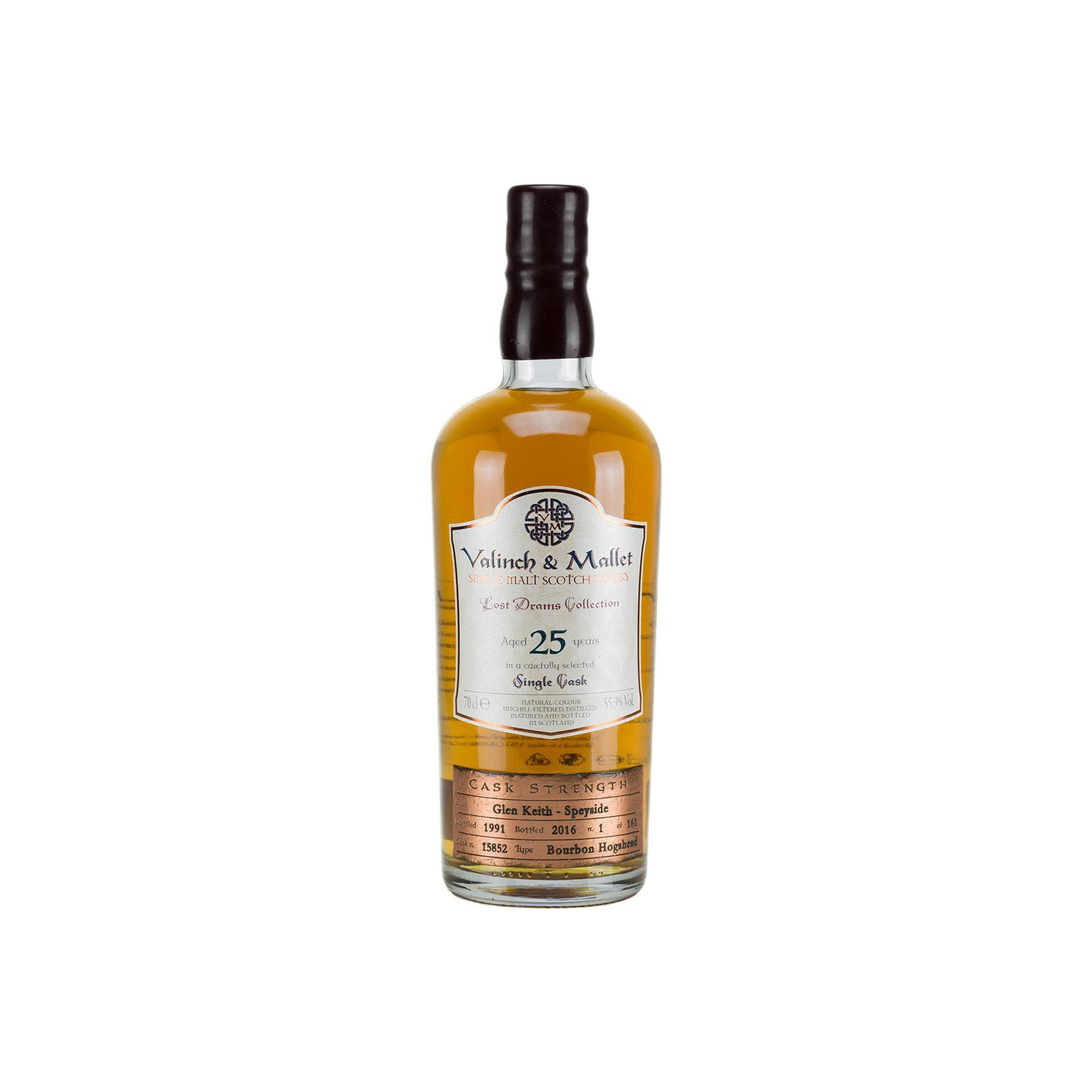 Glen Keith 1991 25 Years Single Malt Whisky