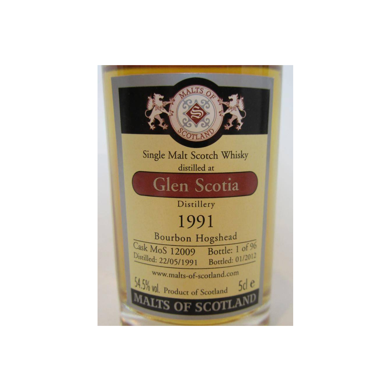 Glen Scotia 1991 20 Years Single Malt Whisky 3