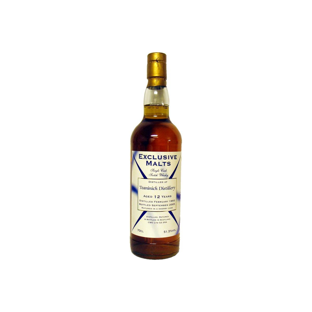 Teaninich 1993 12 Years Single Malt Whisky