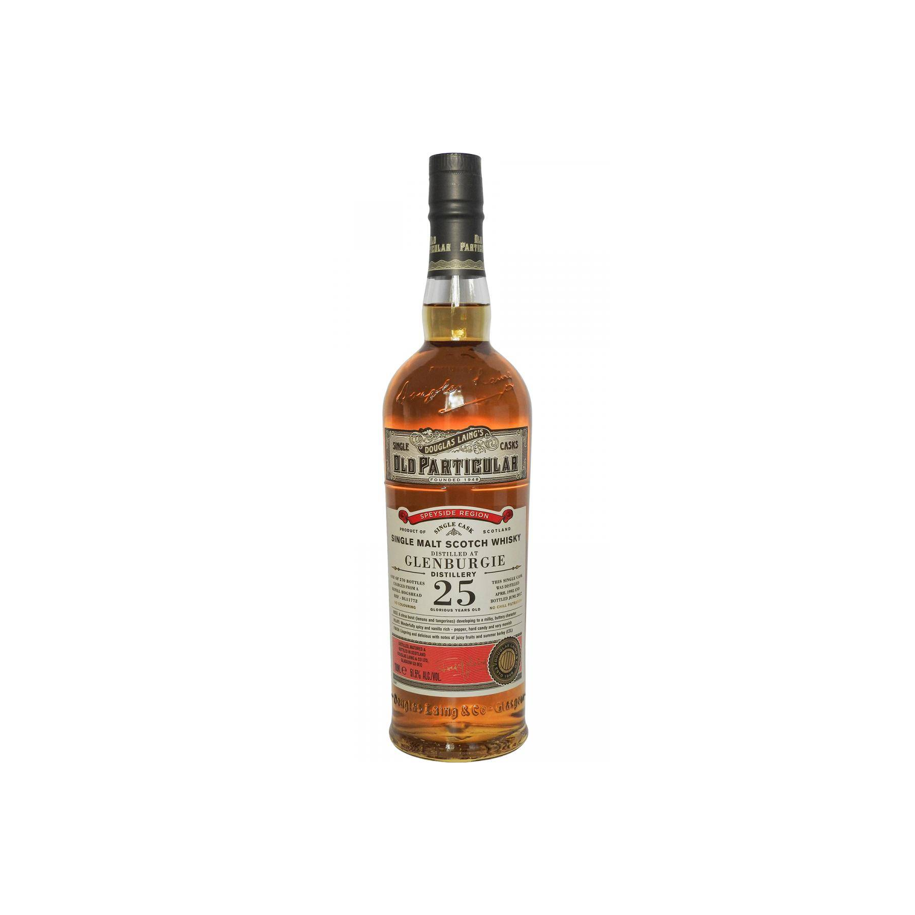 Glenburgie Old Particular 1992 25 Years Single Malt Whisky