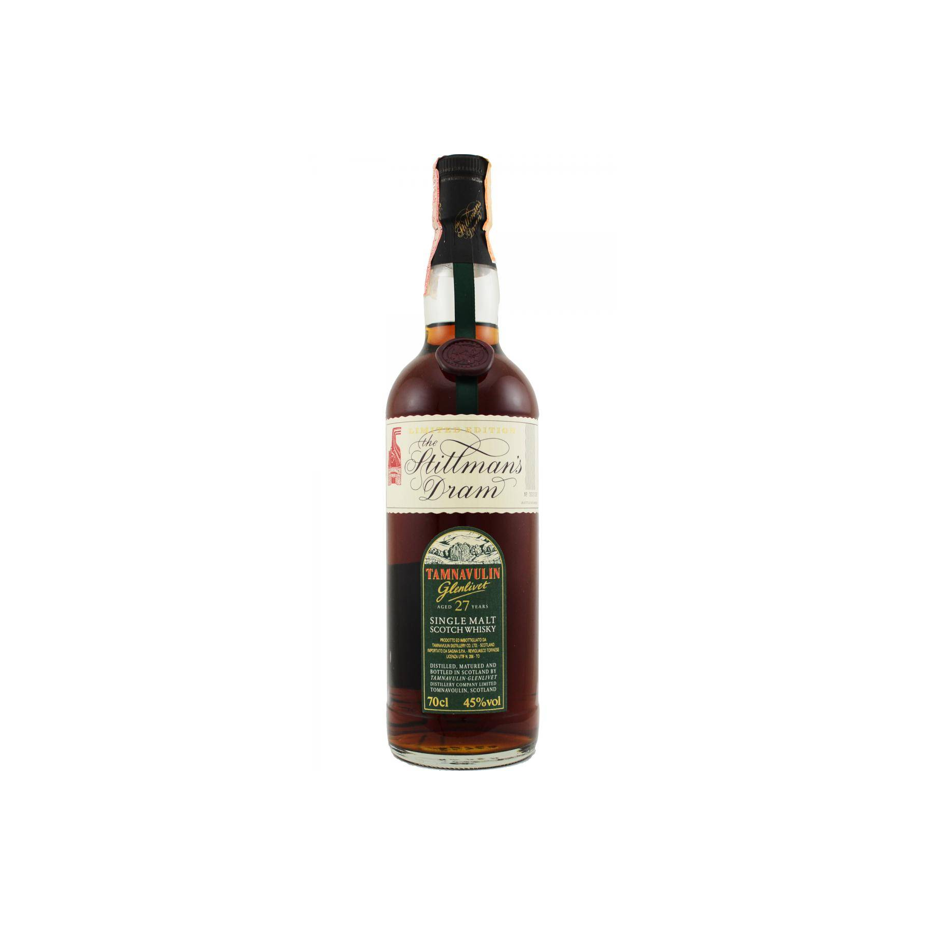 Tamnavulin 27 Years Single Malt Whisky