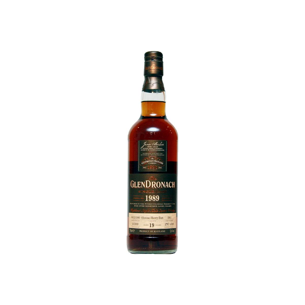 GlenDronach Single Cask 1989 19 Years Single Malt Whisky