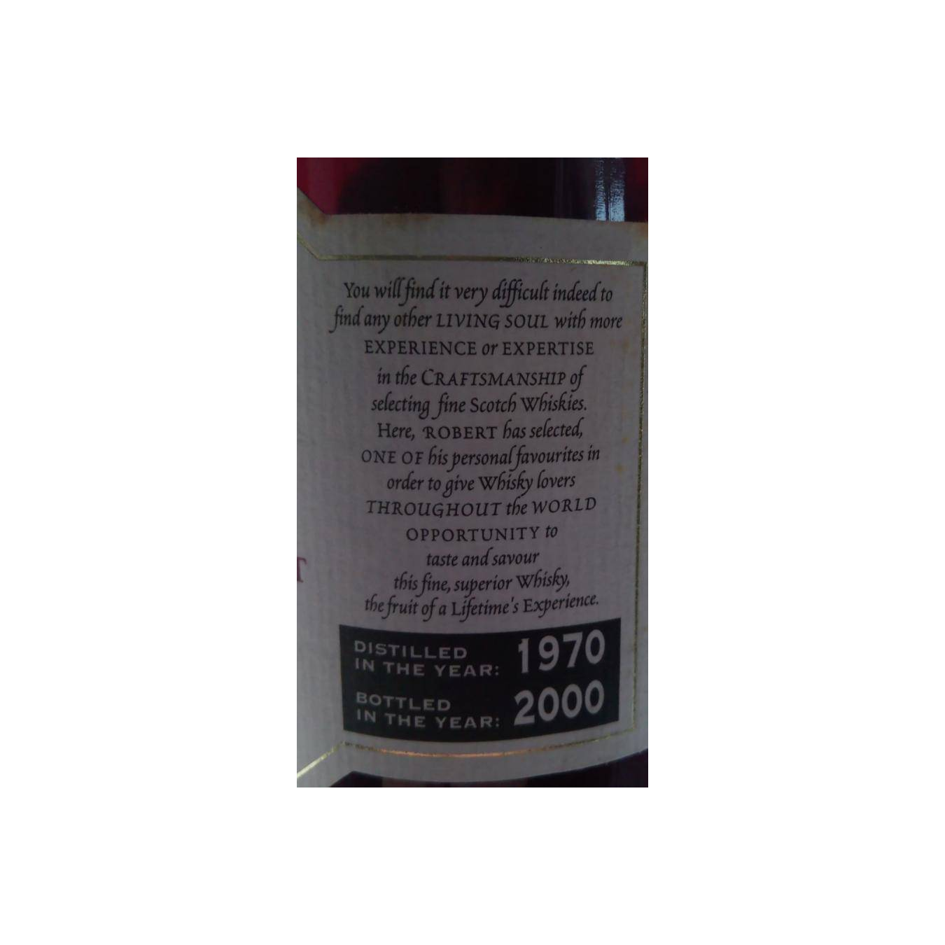 Longmorn 1970 30 Years Single Malt Whisky 2
