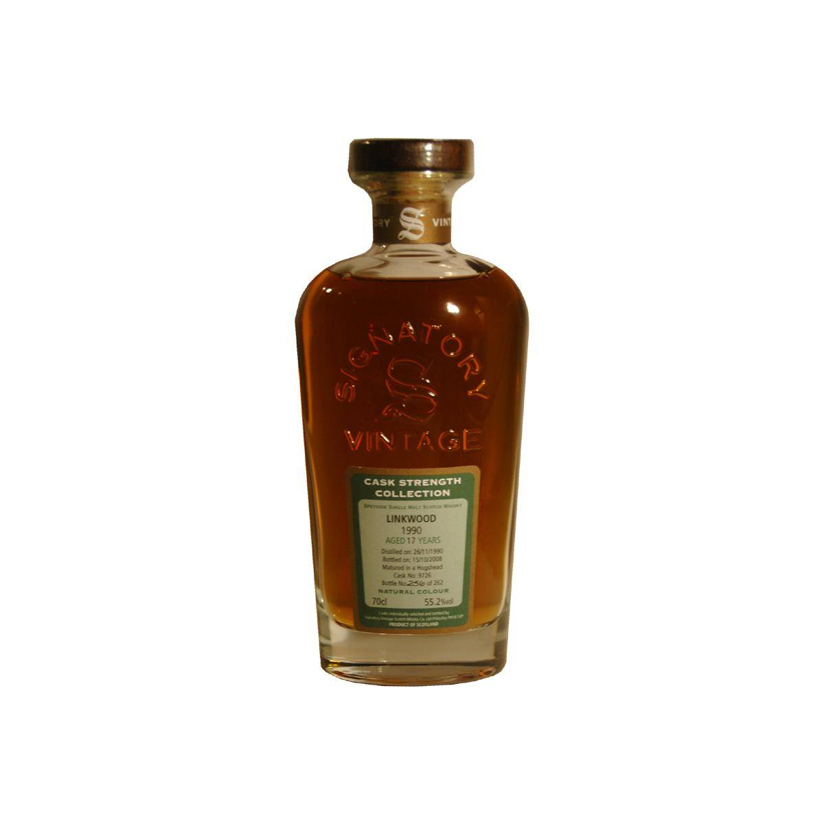 Linkwood Cask Strength Collection 1990 17 Years Single Malt Whisky