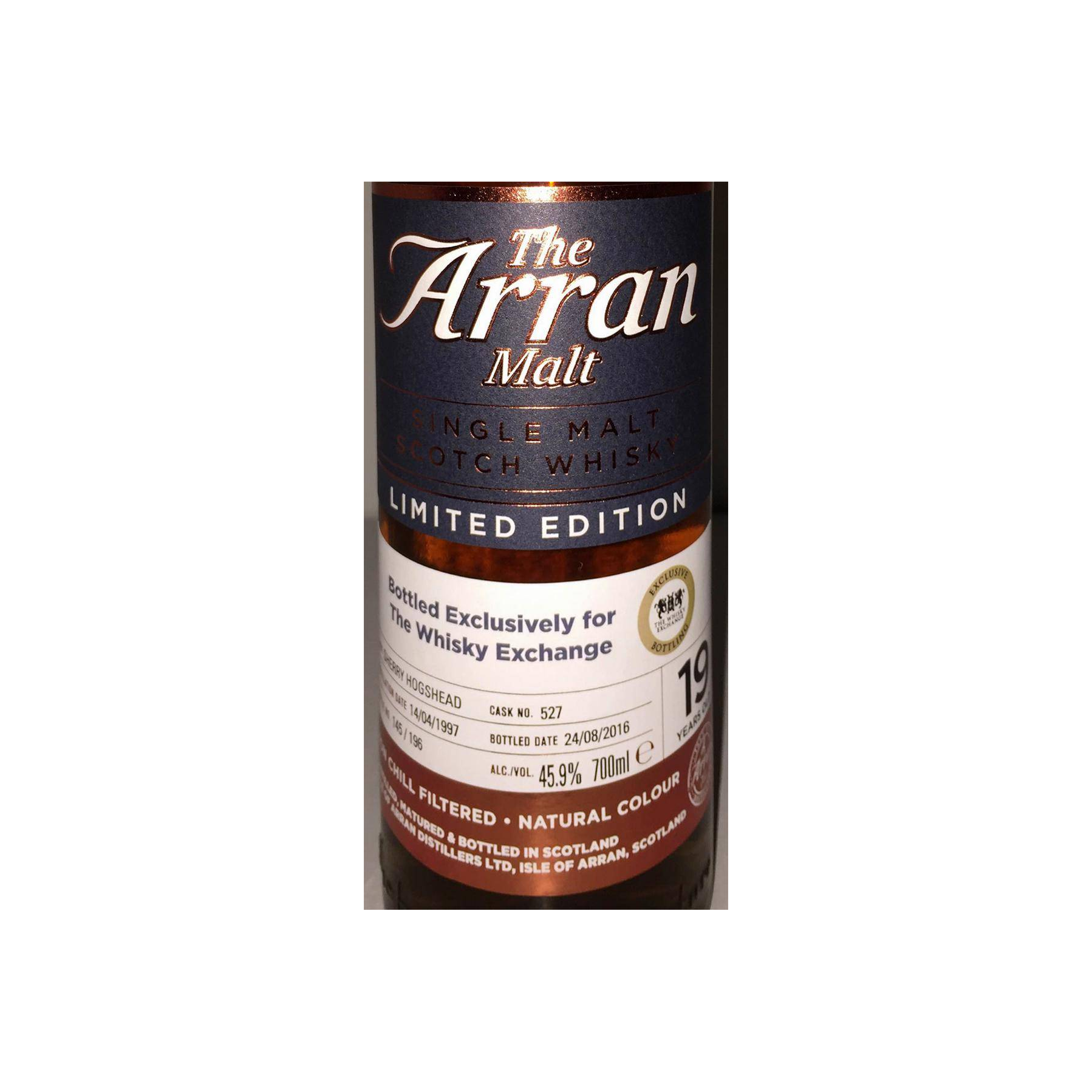 Arran Limited Edition 1997 19 Years Single Malt Whisky 2