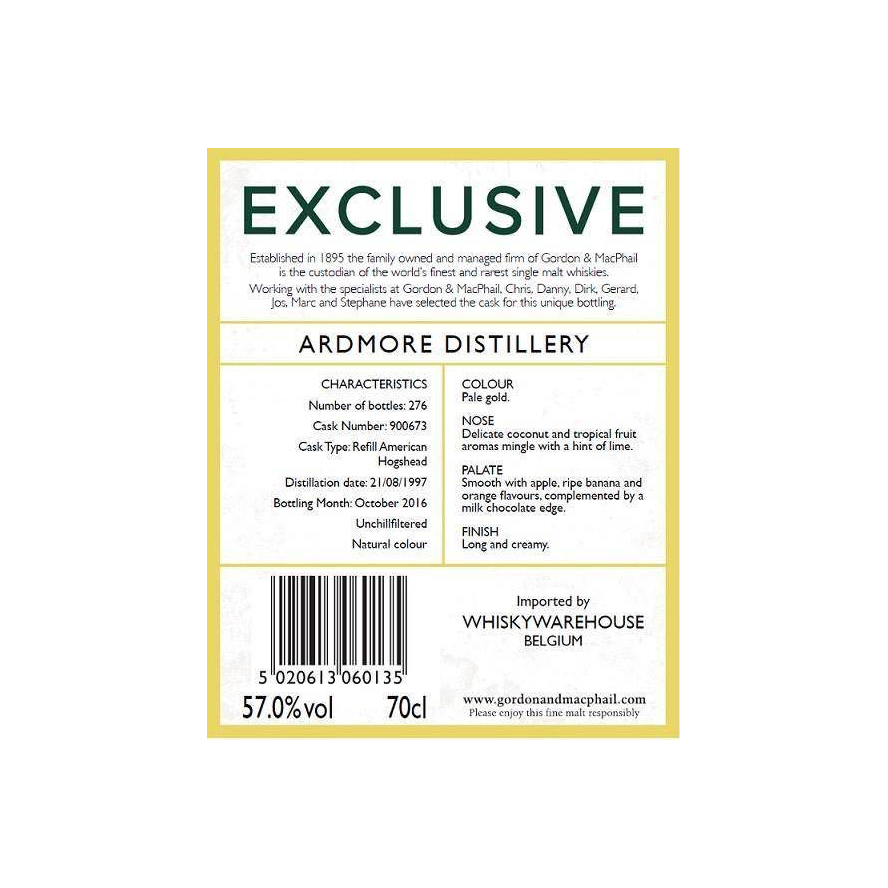 Ardmore 1997 19 Years Single Malt Whisky 2