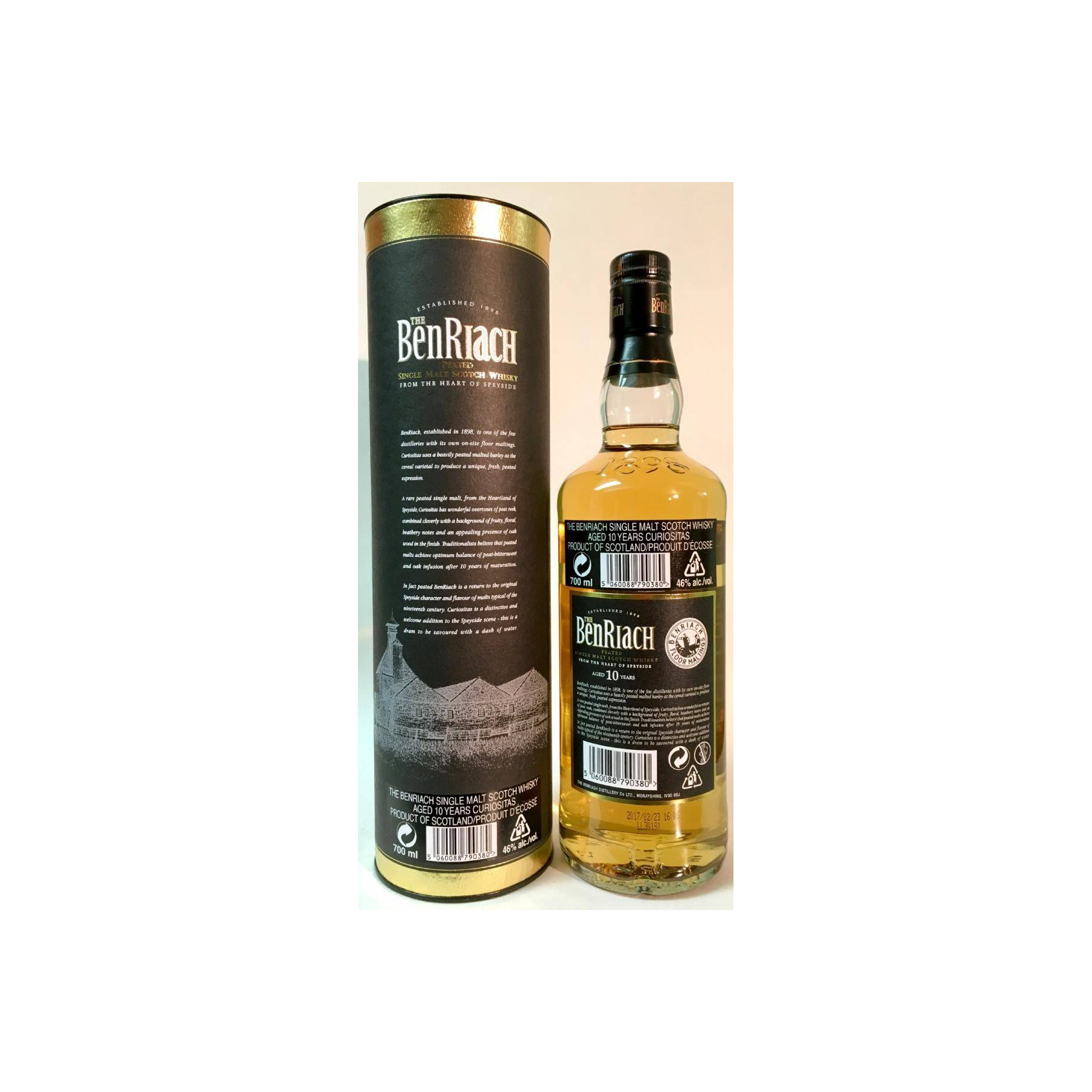 BenRiach 10 Years Single Malt Whisky 3
