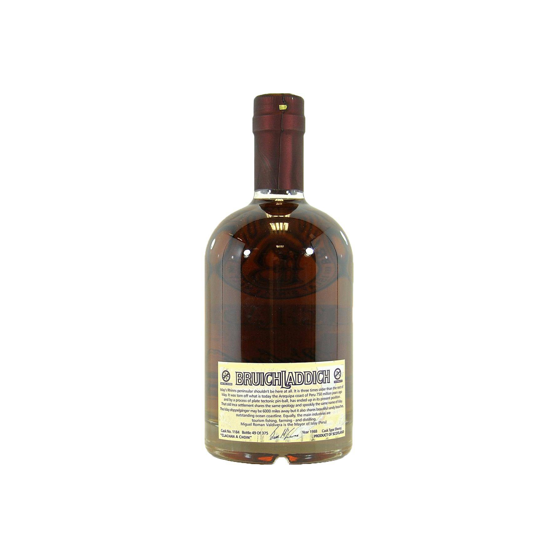 Bruichladdich 1988 19 Years Single Malt Whisky 2