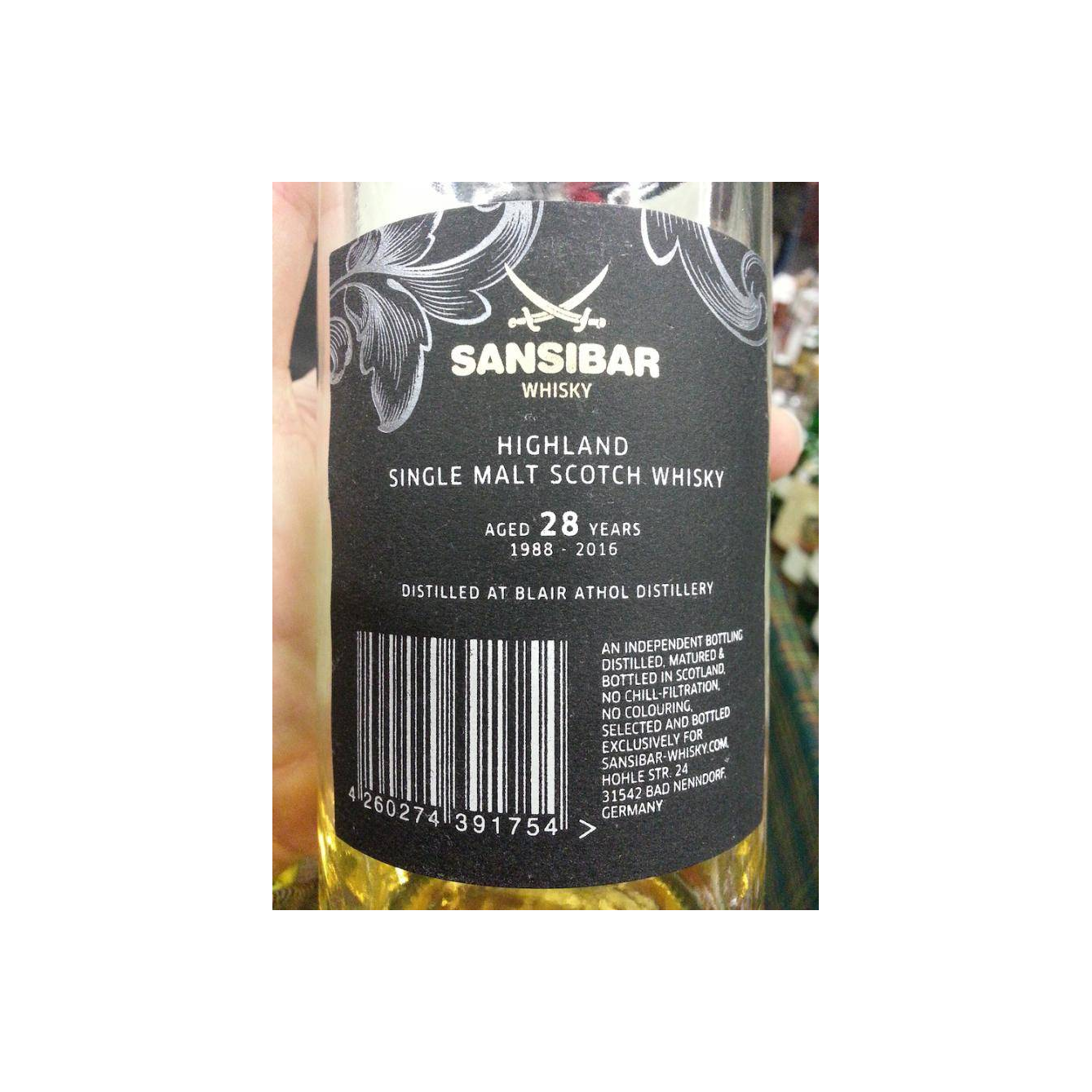 Blair Athol 1988 28 Years Single Malt Whisky 2