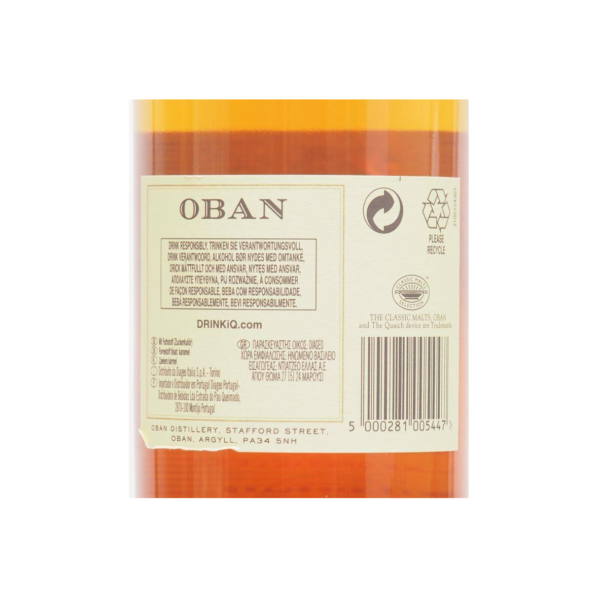 Oban 14 Years Single Malt Whisky 3