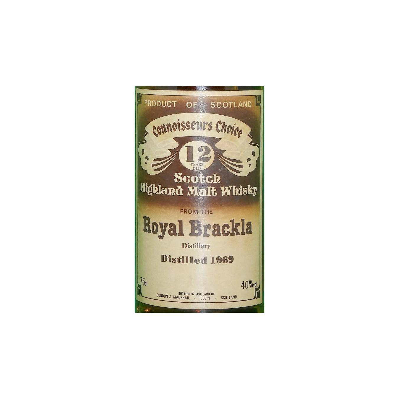 Royal Brackla Connoisseurs Choice 1969 12 Years Single Malt Whisky 2
