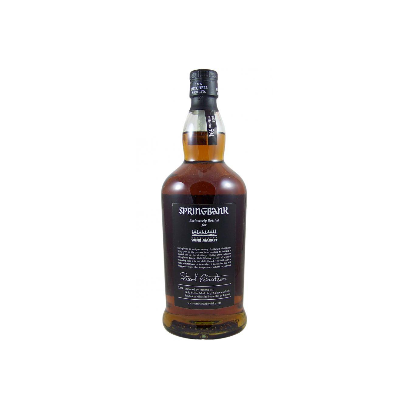Springbank 1996 12 Years Single Malt Whisky 2