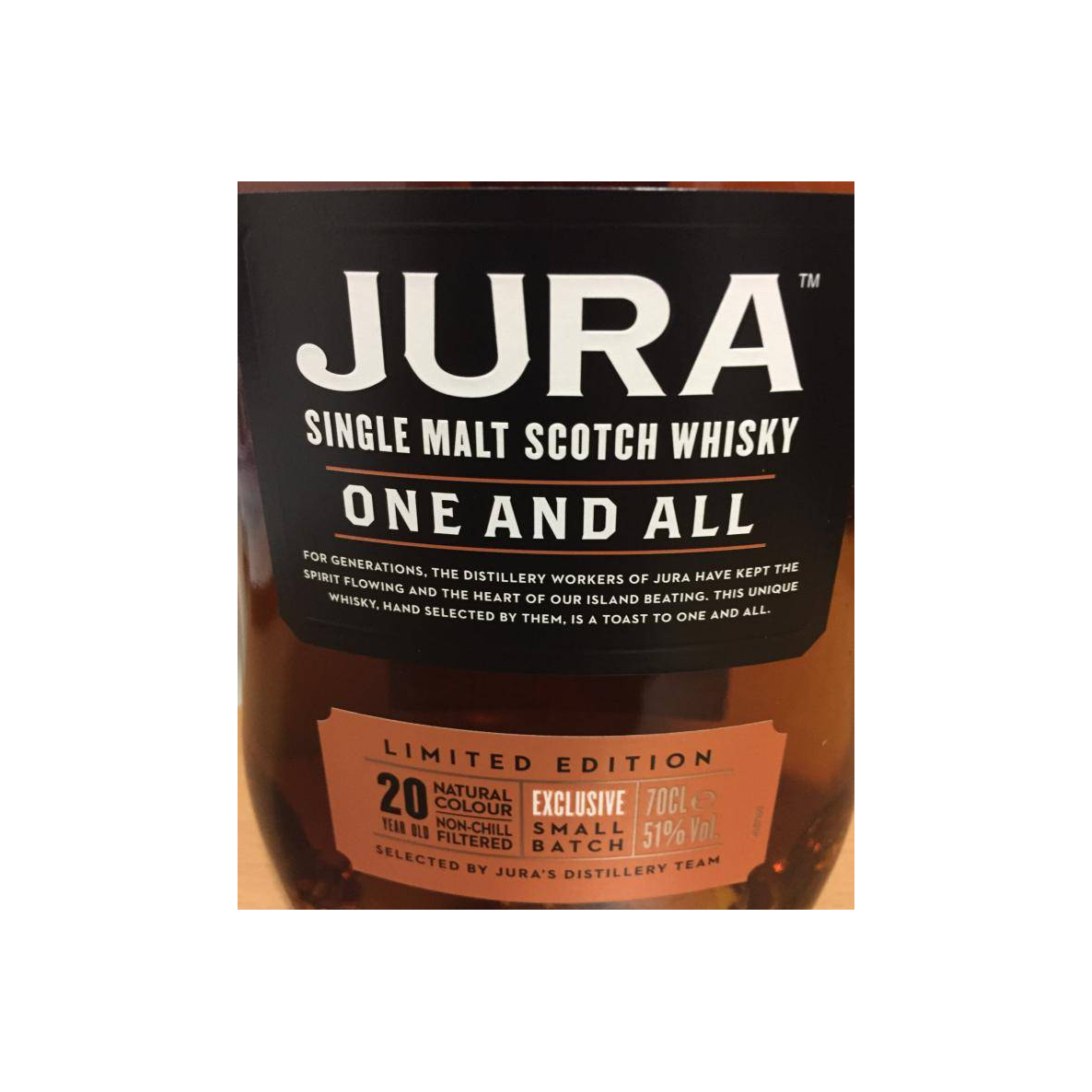 Jura Limited Edition 20 Years Single Malt Whisky 2
