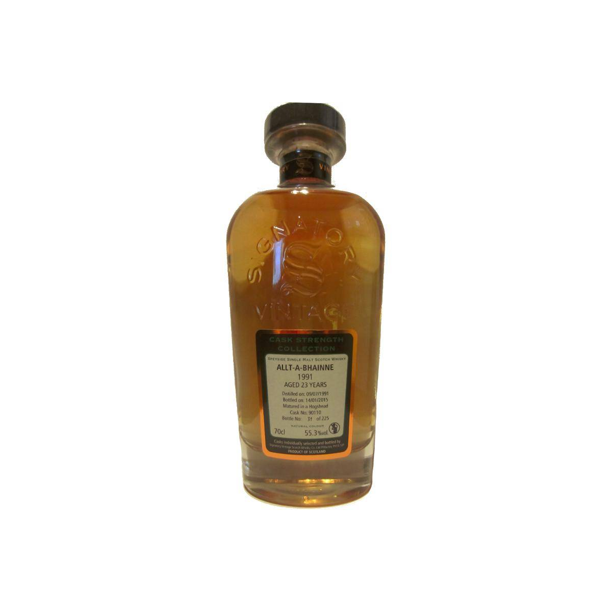 Allt-A-Bhainne Cask Strength Collection 1991 23 Years Single Malt Whisky