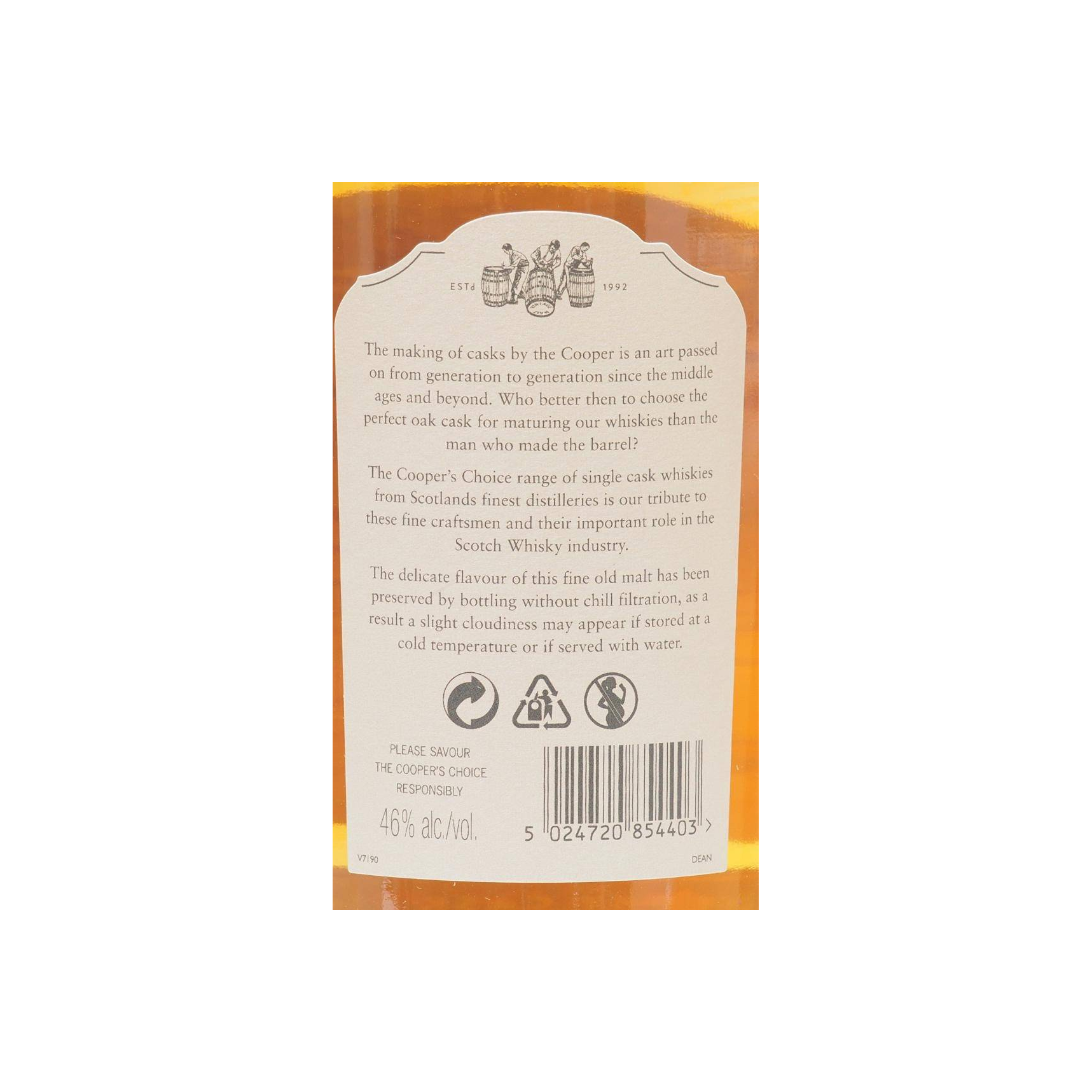 Deanston The Cooper's Choice 2006 9 Years Single Malt Whisky 3