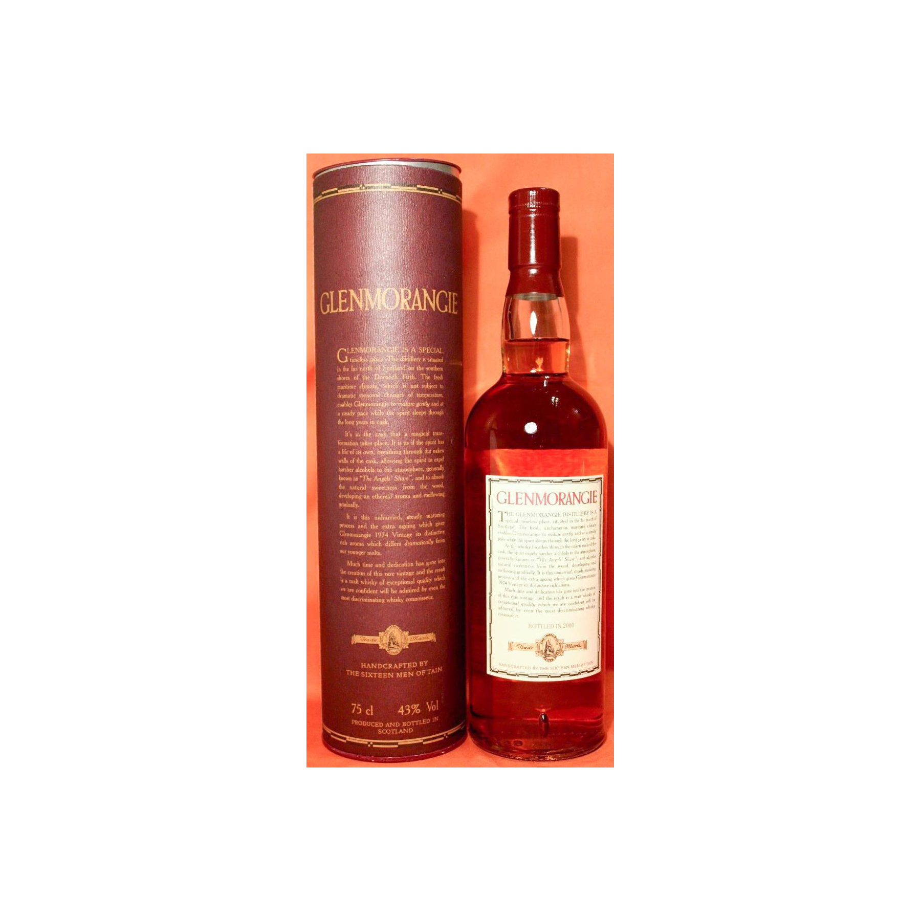 Glenmorangie 1974 26 Years Single Malt Whisky 3